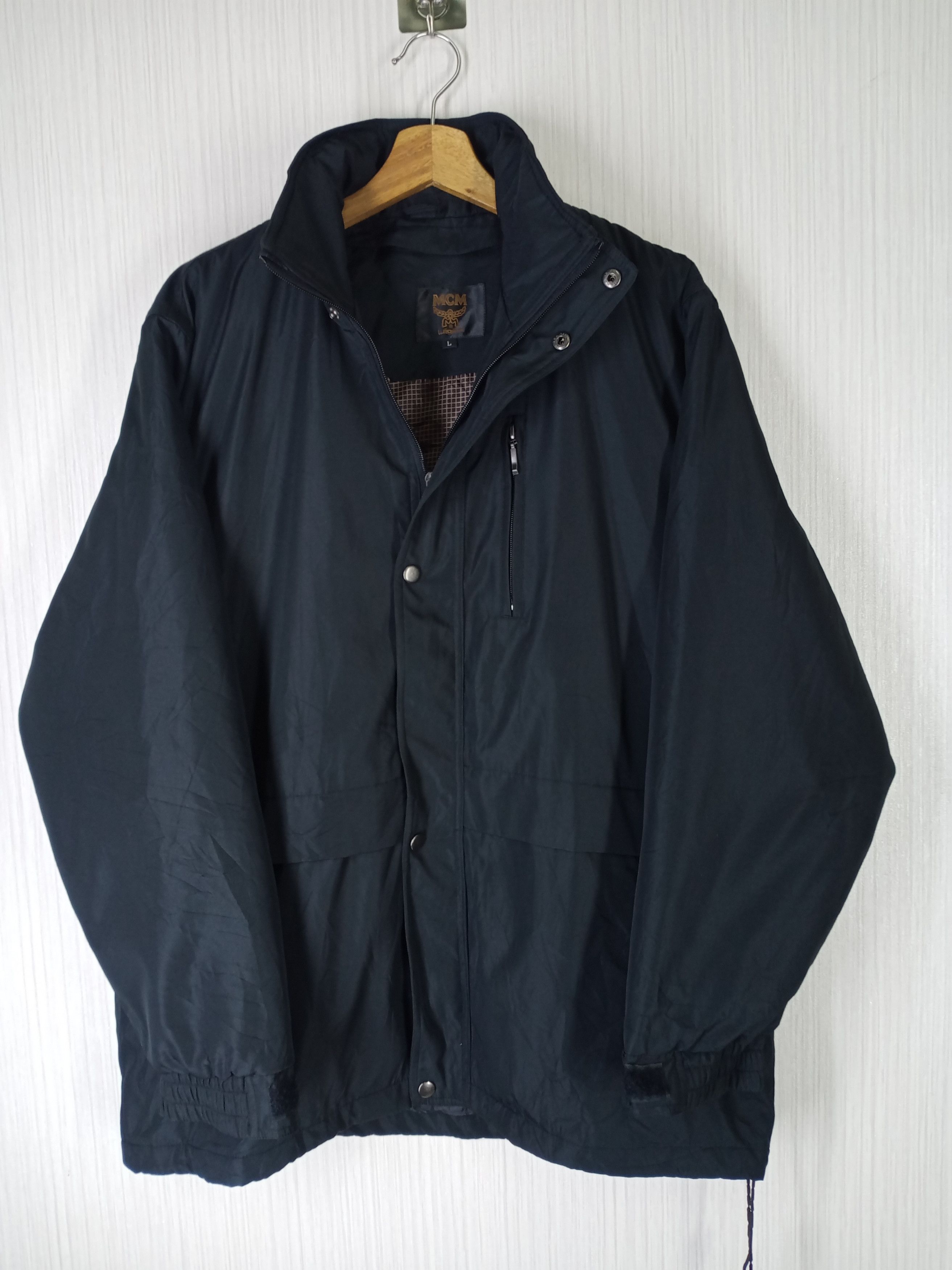 MCM Rare Vintage MCM Legere Black Jacket Size US L / EU 52-54 / 3 - 1 Thumbnail