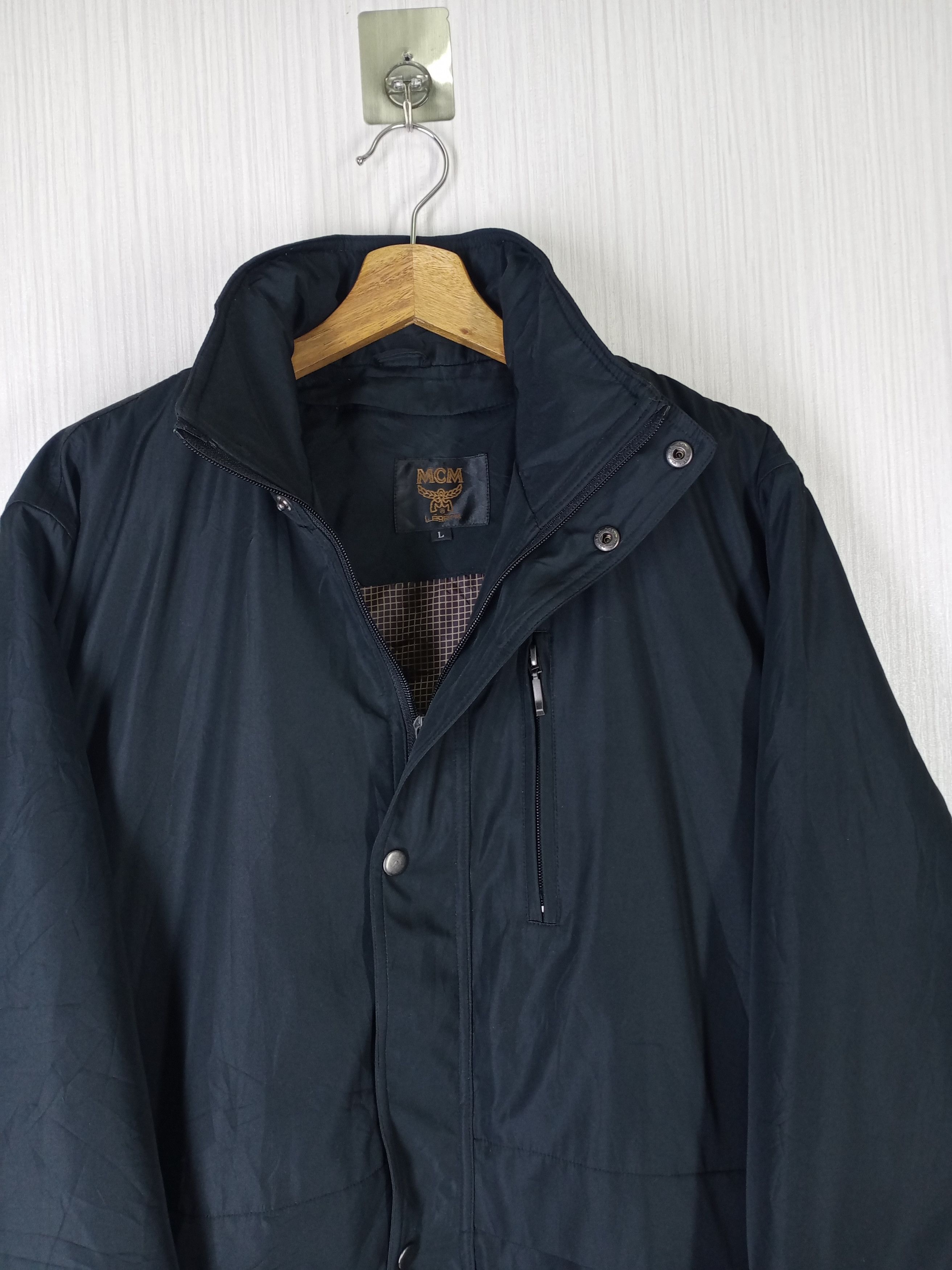 MCM Rare Vintage MCM Legere Black Jacket Size US L / EU 52-54 / 3 - 4 Thumbnail