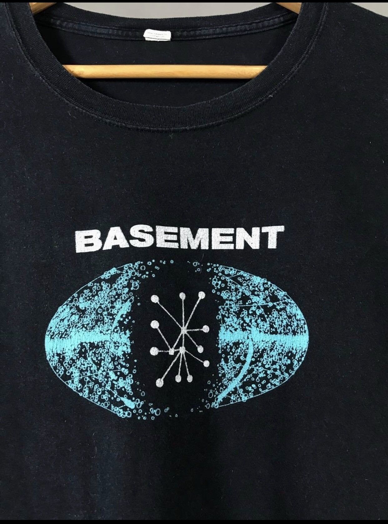 The Basement Basement vintage streetwear overprinted longsleeve Size US XL / EU 56 / 4 - 3 Thumbnail