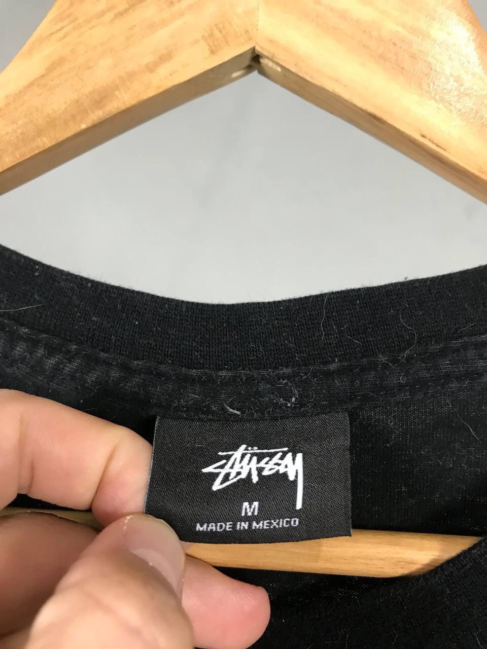 Stussy Stussy big logo streetwear black longsleeve Size US M / EU 48-50 / 2 - 3 Thumbnail