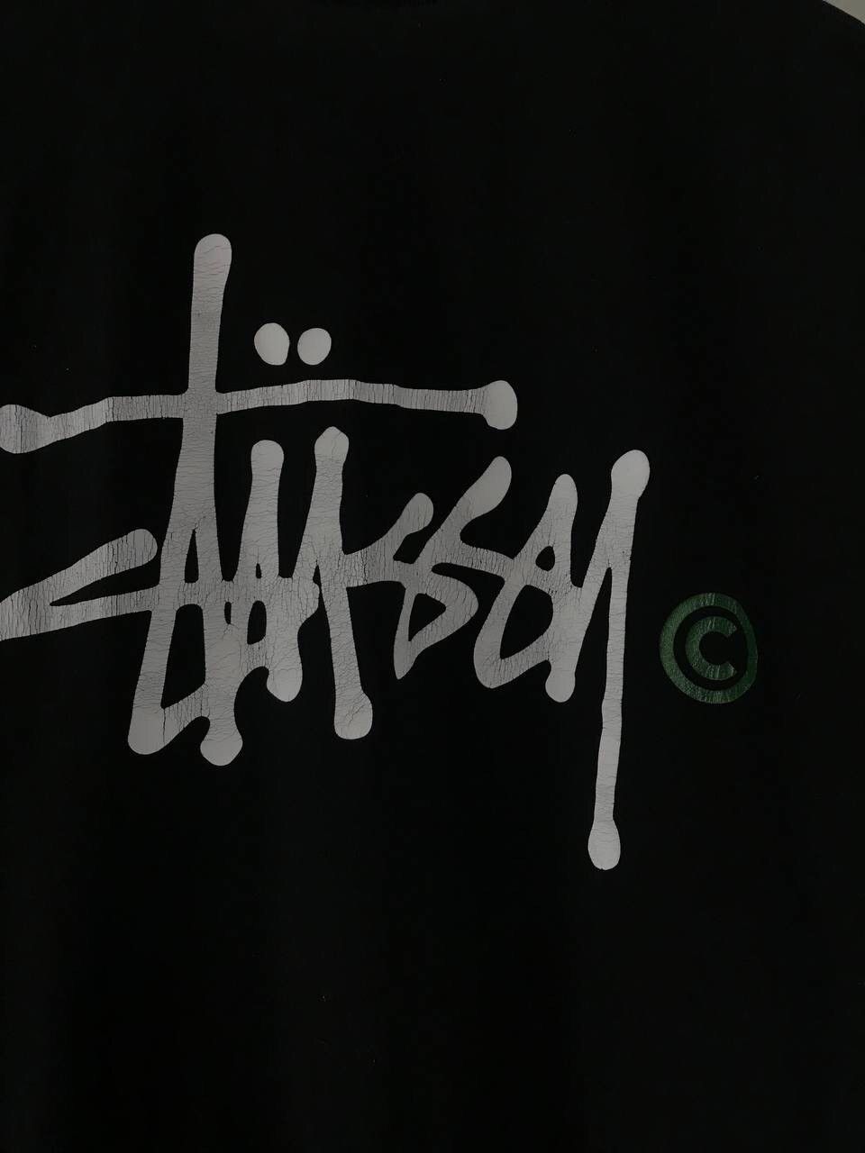 Stussy Stussy big logo streetwear black longsleeve Size US M / EU 48-50 / 2 - 8 Thumbnail