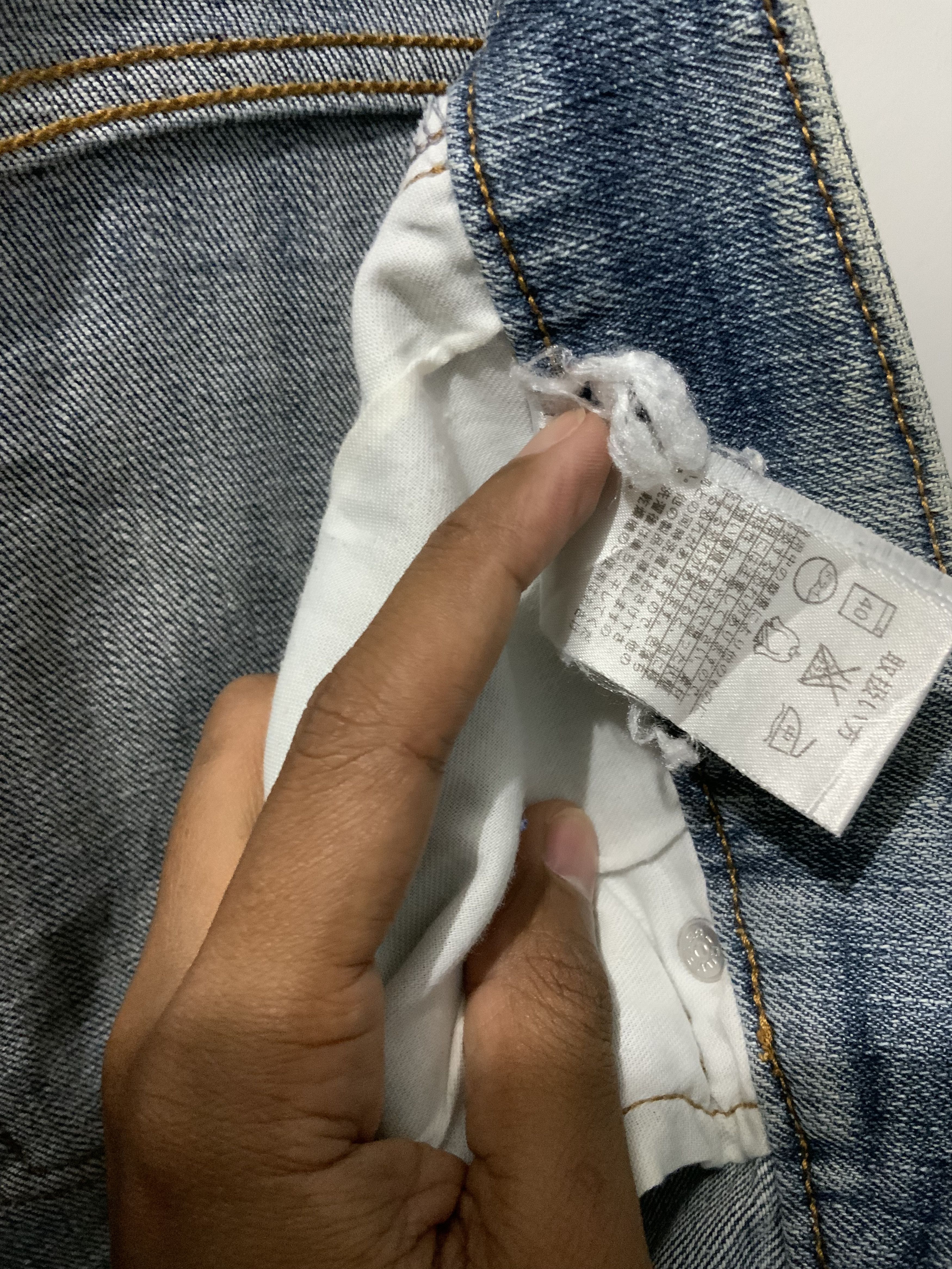 Unsound Rags Closshi Japan Distressed Denim Boro Denim Jeans Size US 34 / EU 50 - 15 Thumbnail