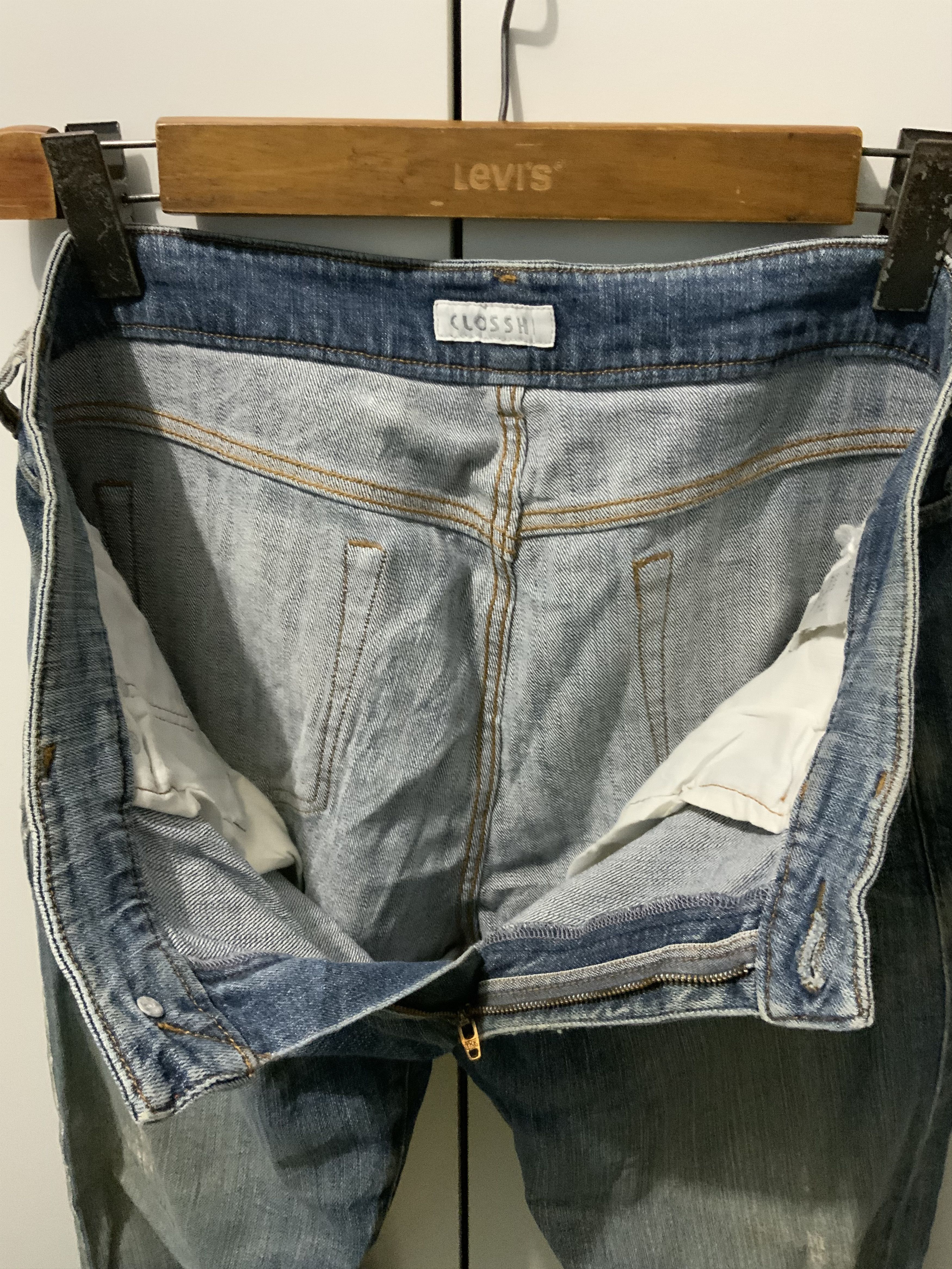 Unsound Rags Closshi Japan Distressed Denim Boro Denim Jeans Size US 34 / EU 50 - 11 Thumbnail