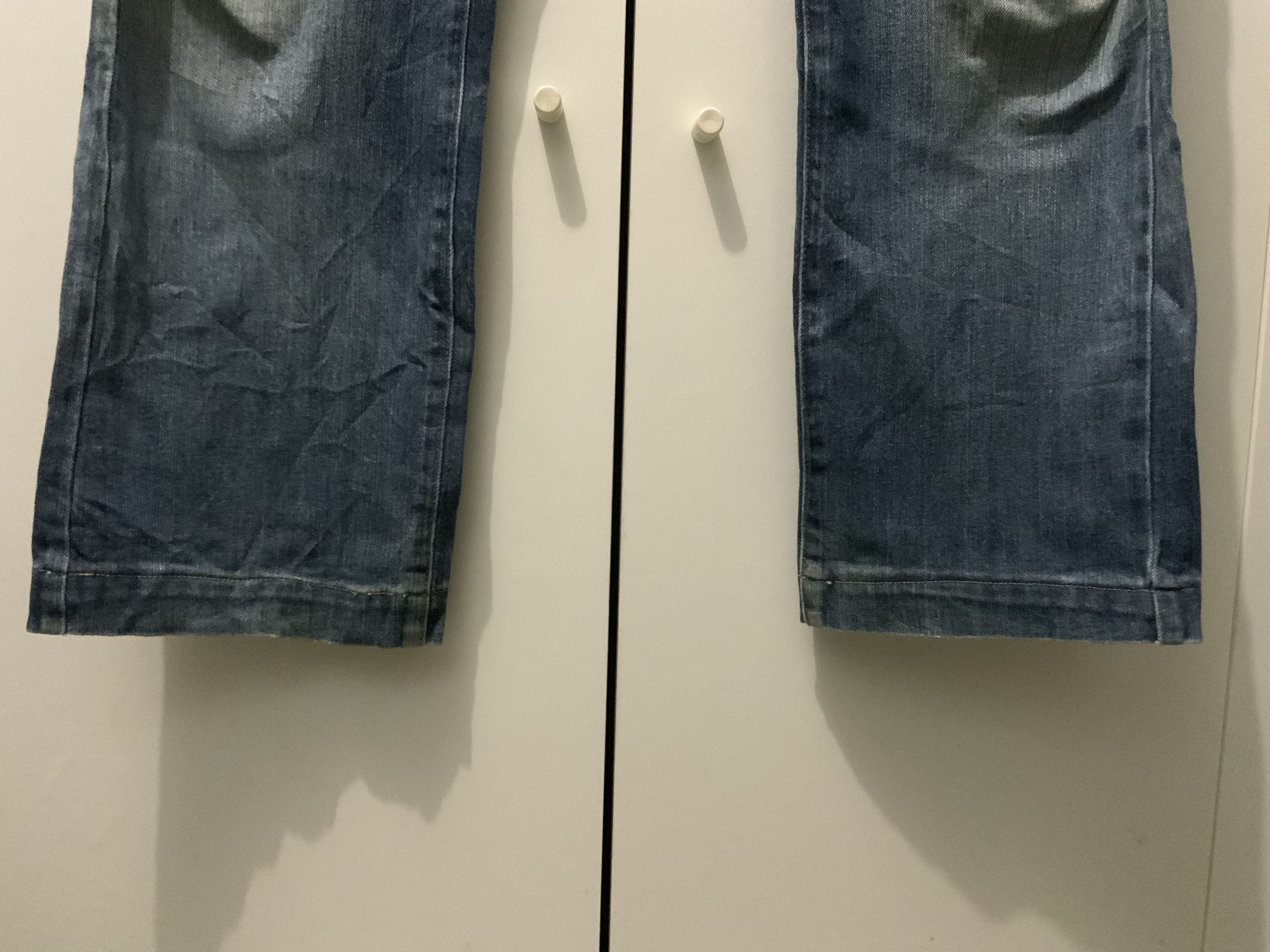 Unsound Rags Closshi Japan Distressed Denim Boro Denim Jeans Size US 34 / EU 50 - 6 Thumbnail