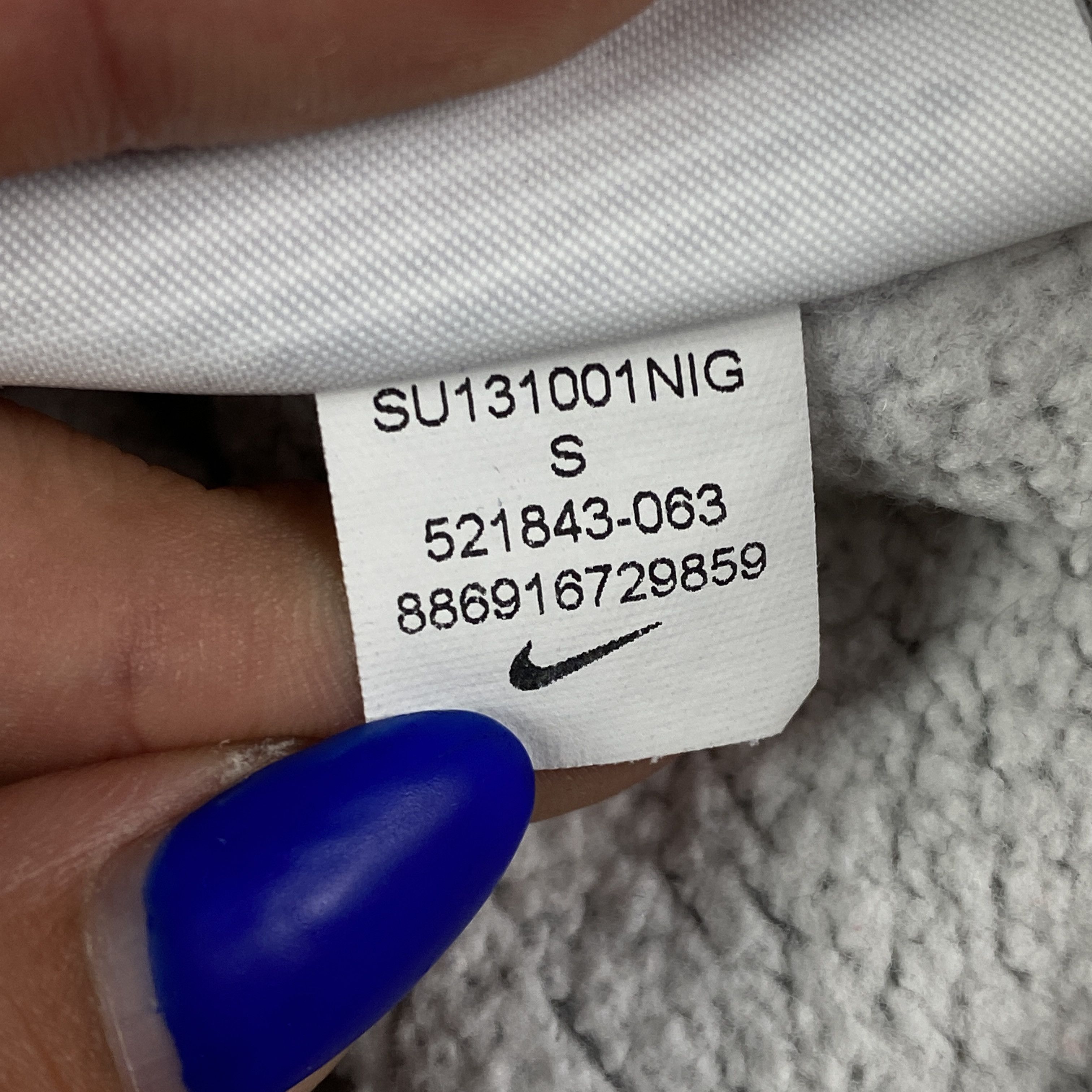 Nike × Vintage Men’s Hoodie Nike Vintage Big Logo Size S Size US S / EU 44-46 / 1 - 6 Thumbnail
