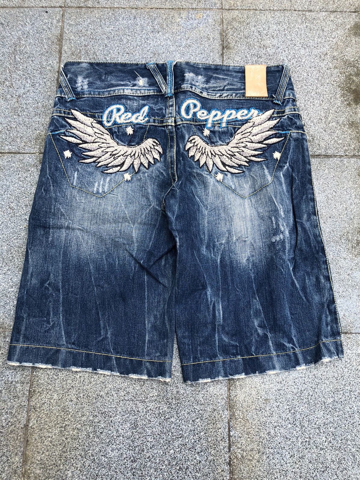 Red Pepper Denim Shorts