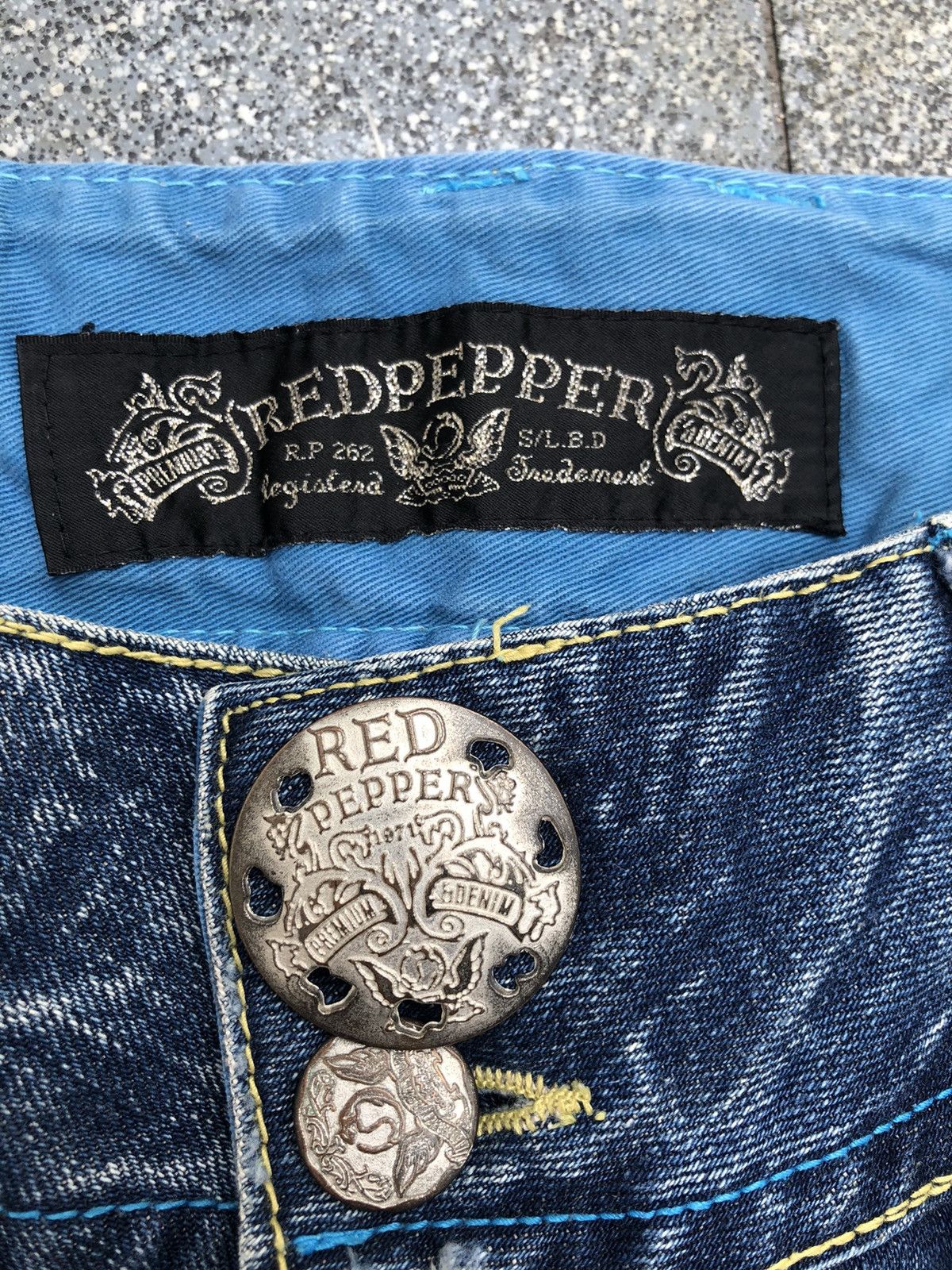 Red Pepper Denim Shorts