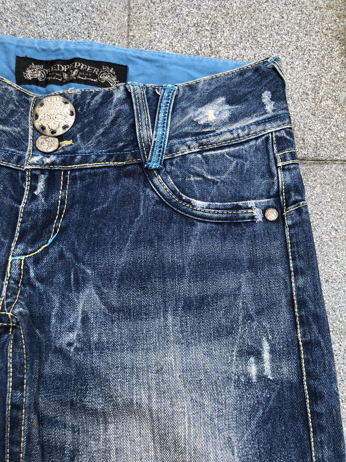 Red Pepper Denim Shorts