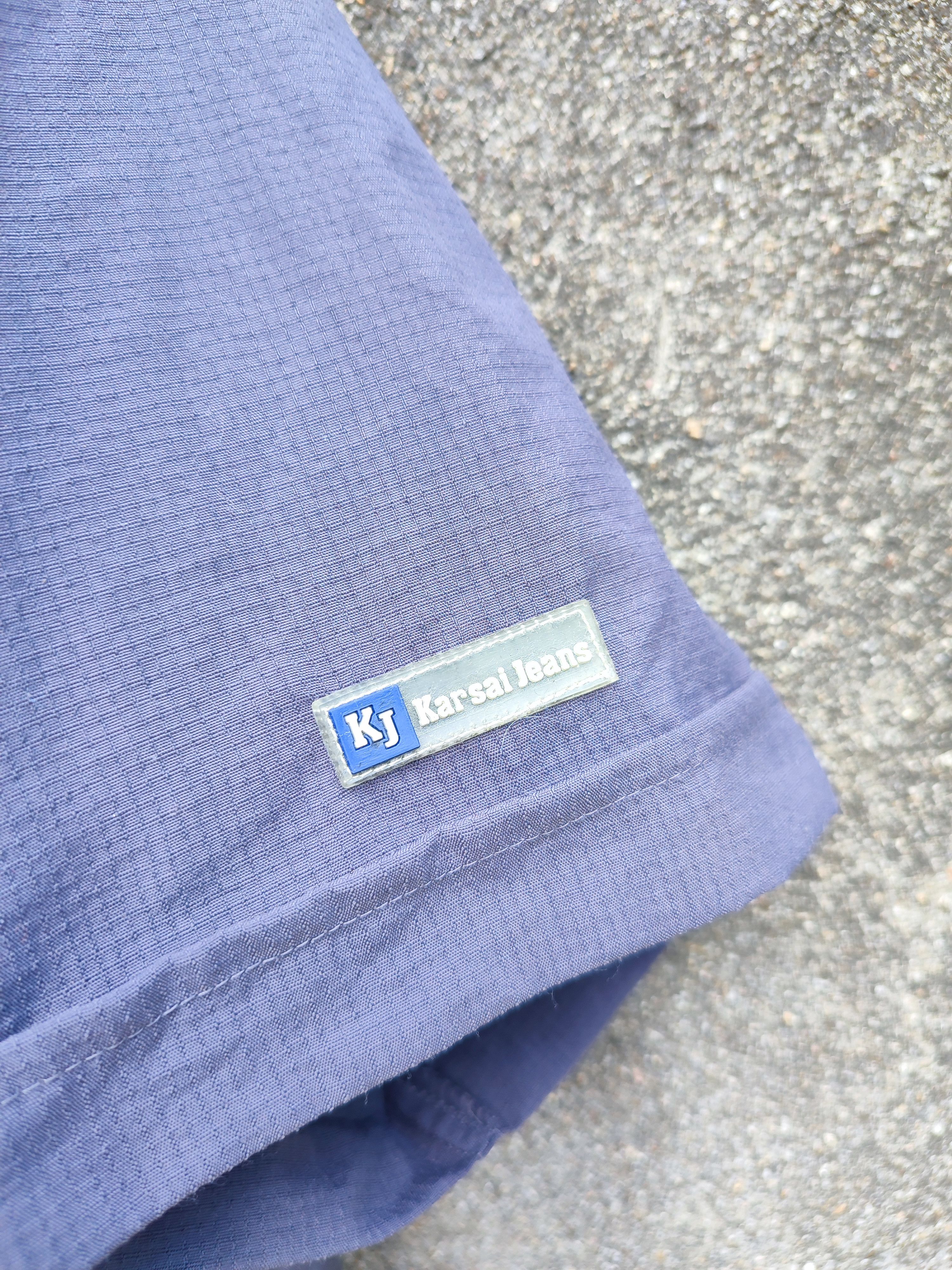 Kansai Yamamoto Kansai Jeans Ripstop Tech Shirt (Vintage Japan) Size US M / EU 48-50 / 2 - 6 Thumbnail