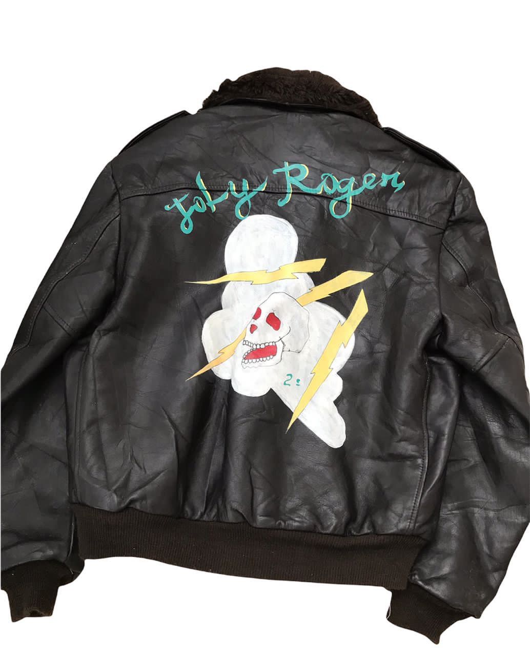Cooper × Vintage Vintage 70s Cooper G1 Leather Flight Aviator Bomber Jacket Size US L / EU 52-54 / 3 - 12 Thumbnail