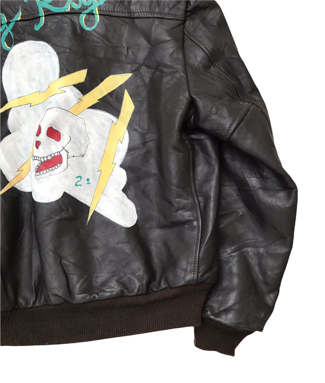 Cooper × Vintage Vintage 70s Cooper G1 Leather Flight Aviator Bomber Jacket Size US L / EU 52-54 / 3 - 13 Thumbnail