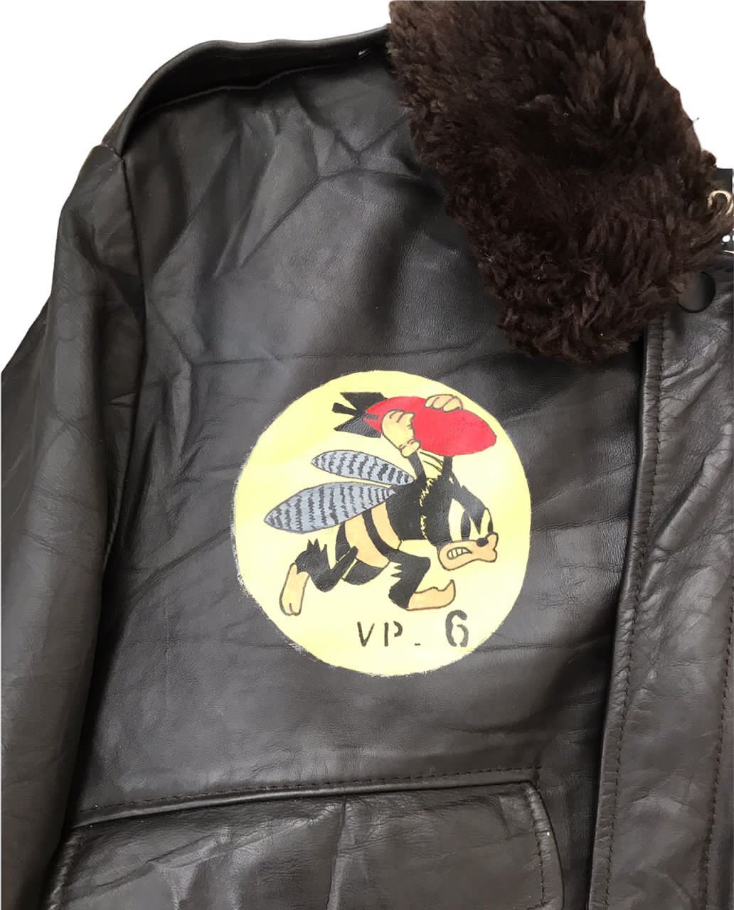 Cooper × Vintage Vintage 70s Cooper G1 Leather Flight Aviator Bomber Jacket Size US L / EU 52-54 / 3 - 4 Thumbnail