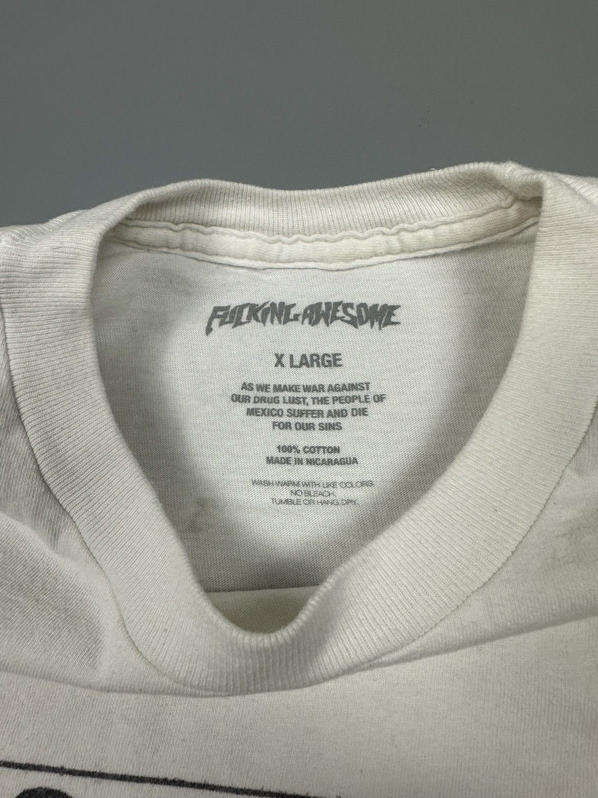 Fucking Awesome FUCKING AWESOME “NO BRAIN” Size US XL / EU 56 / 4 - 7 Thumbnail
