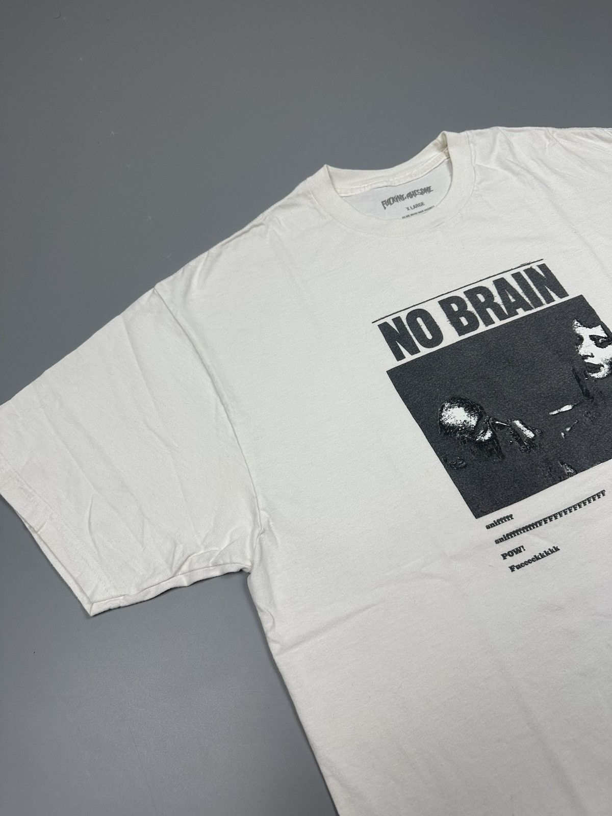 Fucking Awesome FUCKING AWESOME “NO BRAIN” Size US XL / EU 56 / 4 - 4 Thumbnail