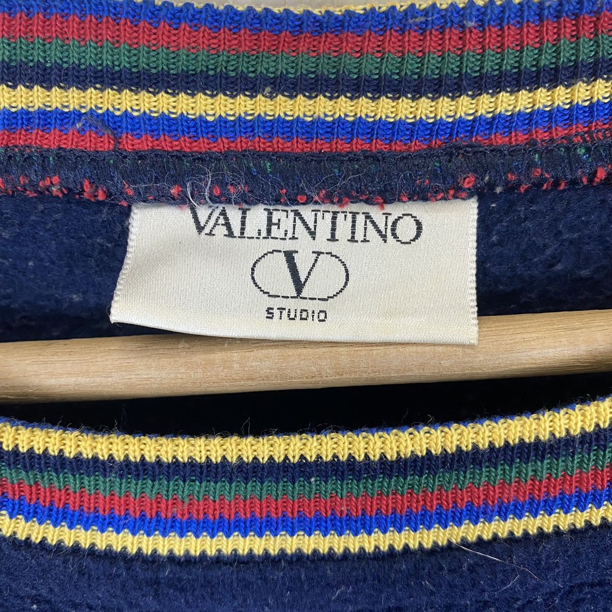 Valentino Vintage Valentino Studio fleece sweatshirt Size US L / EU 52-54 / 3 - 7 Thumbnail