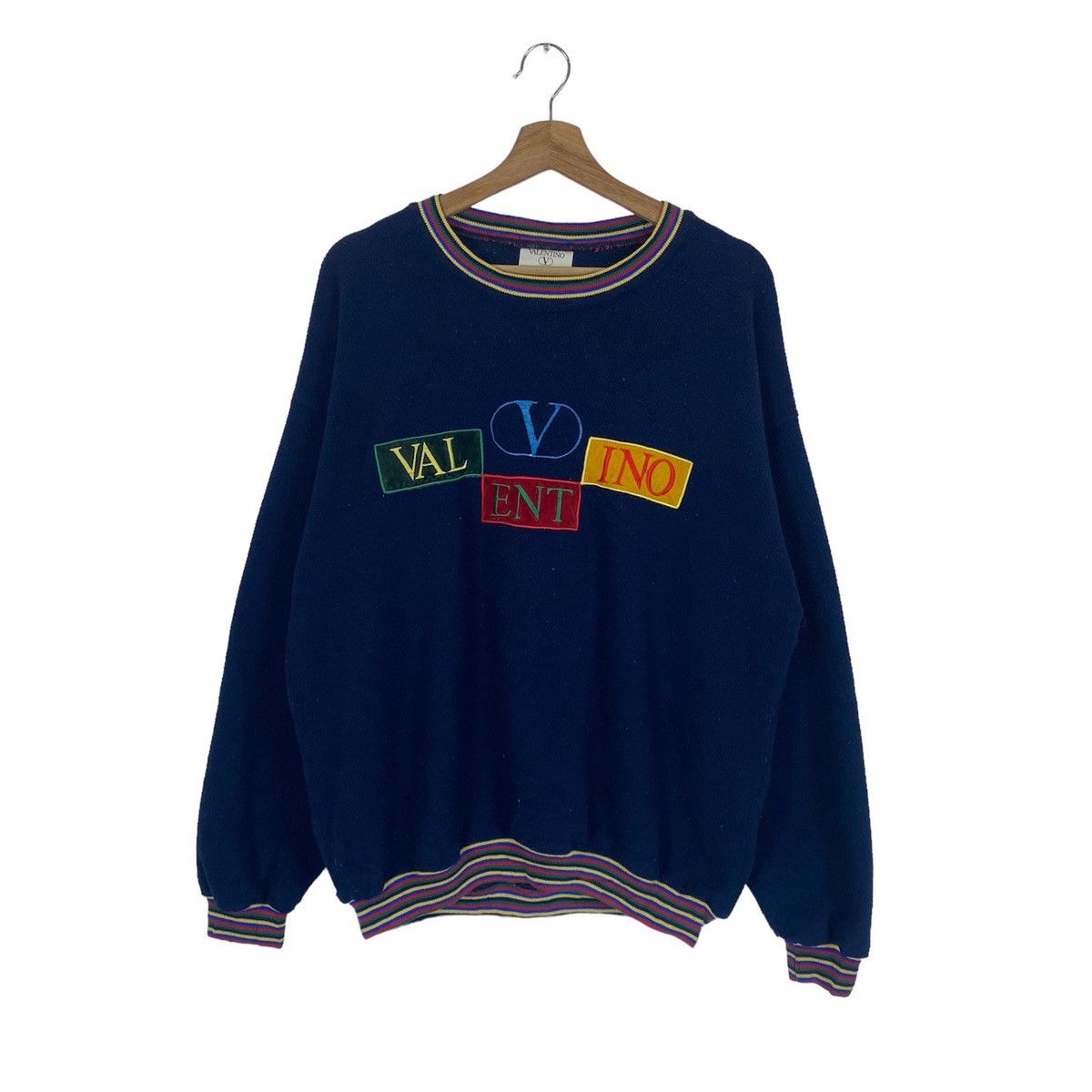 Vintage Valentino Studio fleece sweatshirt