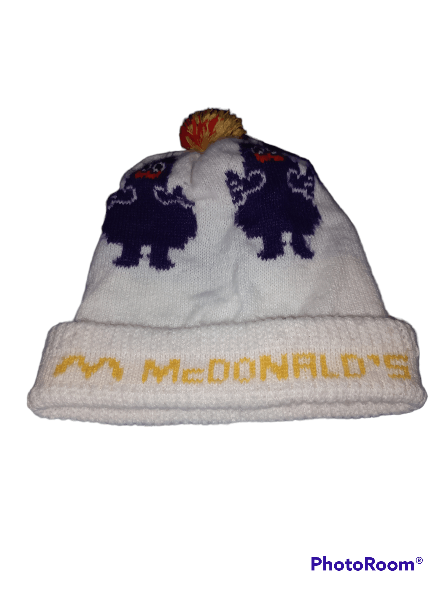 Japanese Brand Mc Donald's Beanie Snowcap Size ONE SIZE - 2 Thumbnail