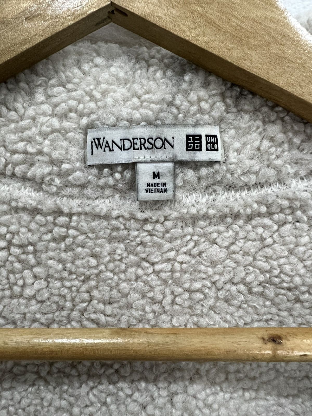 JW Anderson × Japanese Brand × Uniqlo J.W Anderson Shearling Flight Jacket Size US M / EU 48-50 / 2 - 4 Thumbnail