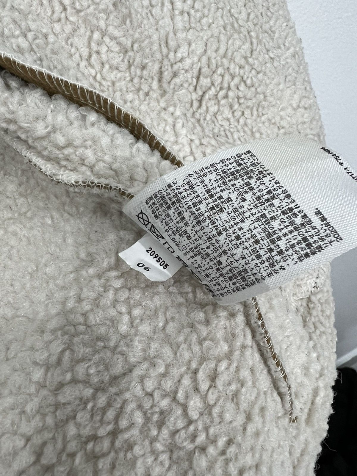 JW Anderson × Japanese Brand × Uniqlo J.W Anderson Shearling Flight Jacket Size US M / EU 48-50 / 2 - 6 Thumbnail