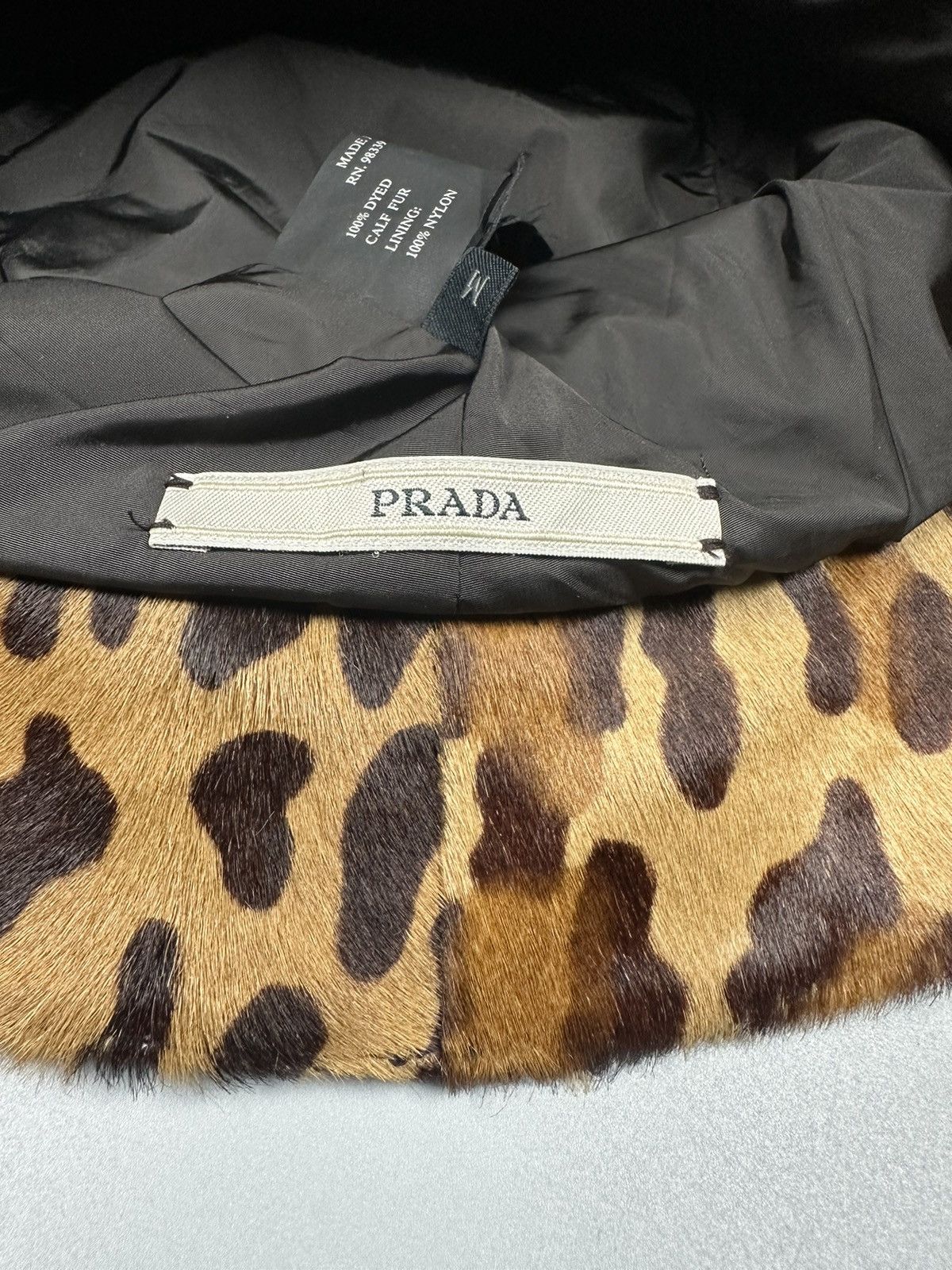 Prada 🔥RARE🔥 PRADA LEOPARD BUCKET HAT Size ONE SIZE - 9 Thumbnail