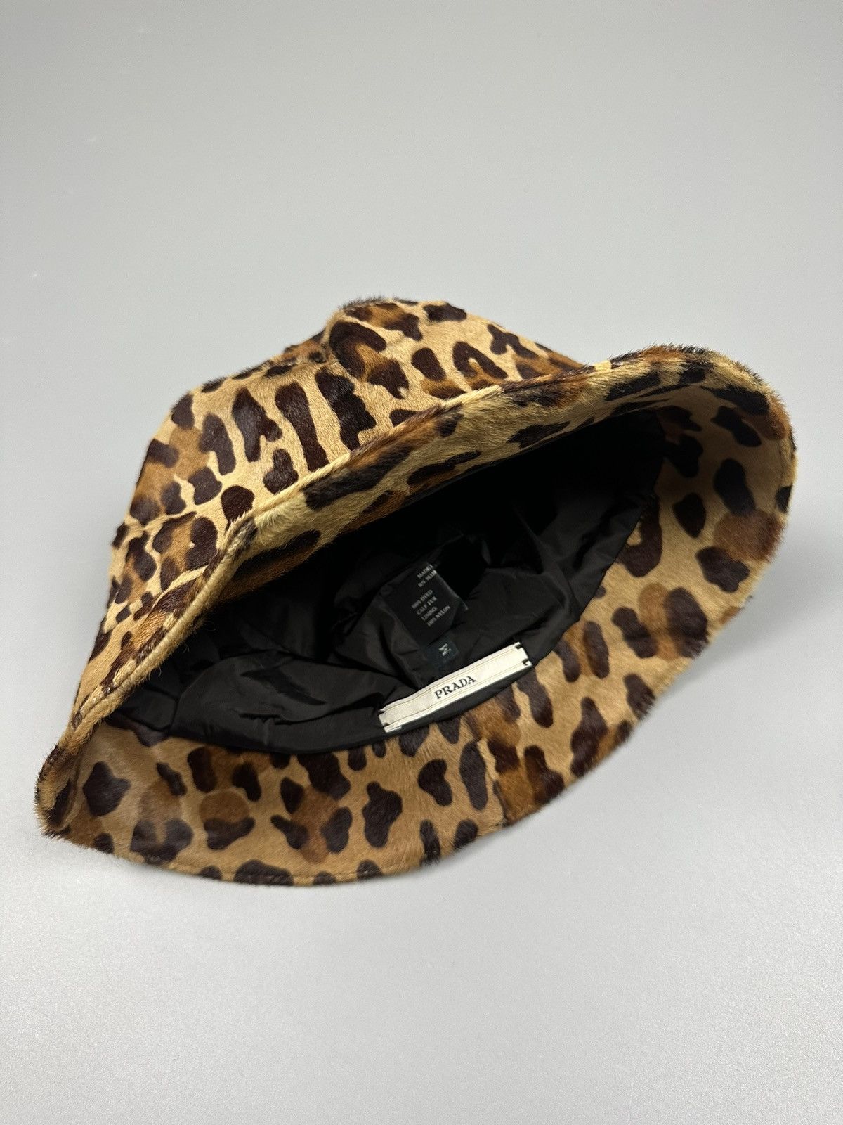 Prada 🔥RARE🔥 PRADA LEOPARD BUCKET HAT Size ONE SIZE - 4 Thumbnail