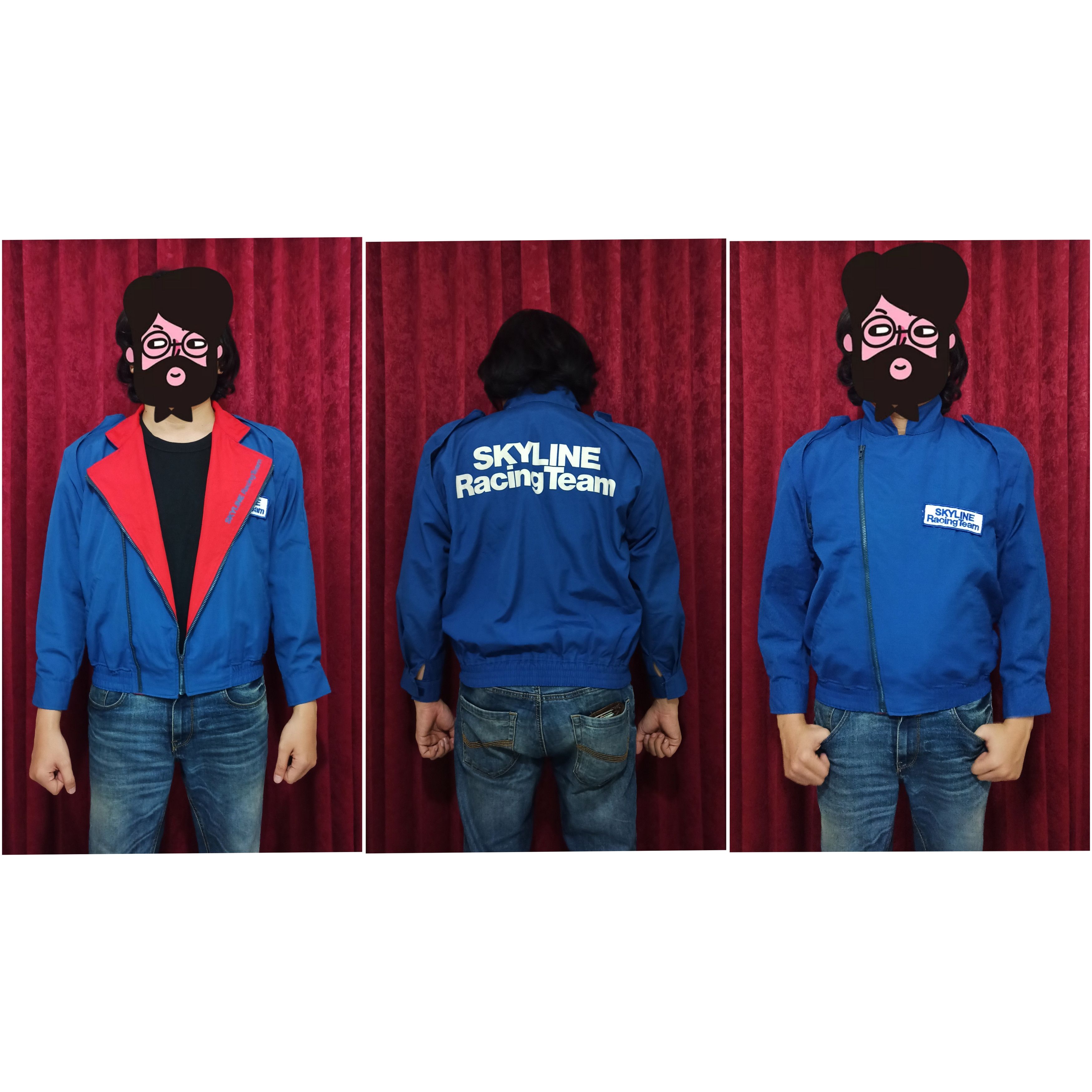Japanese Brand Vintage 80s Nissan Skyline R30 Paul Newman Ads Team Jacket Size US M / EU 48-50 / 2 - 7 Thumbnail