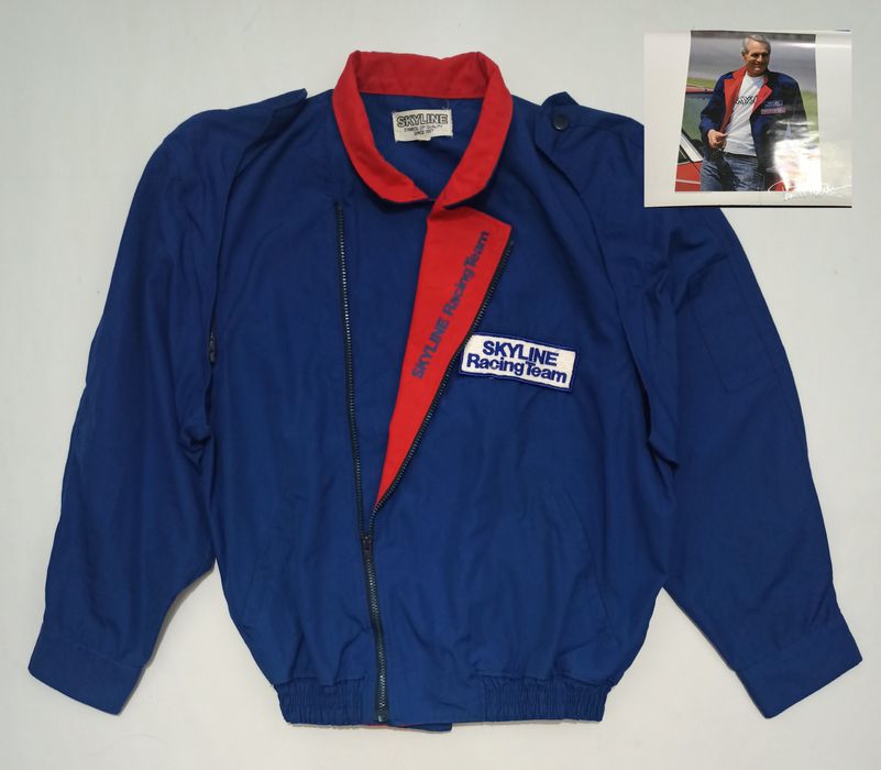 Vintage Vintage 80s Nissan Skyline R30 Paul Newman Ads Team Jacket ...