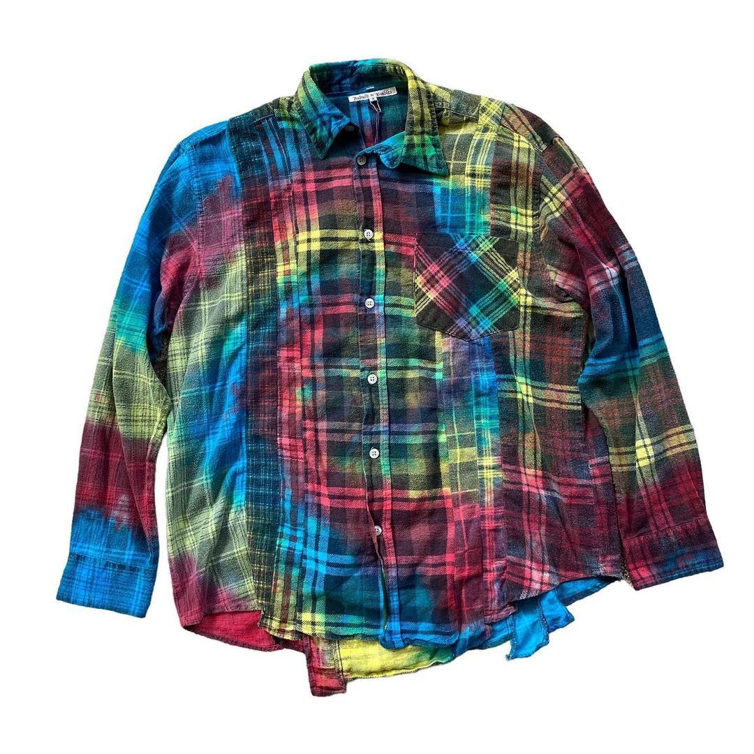 needles tie dye shirt