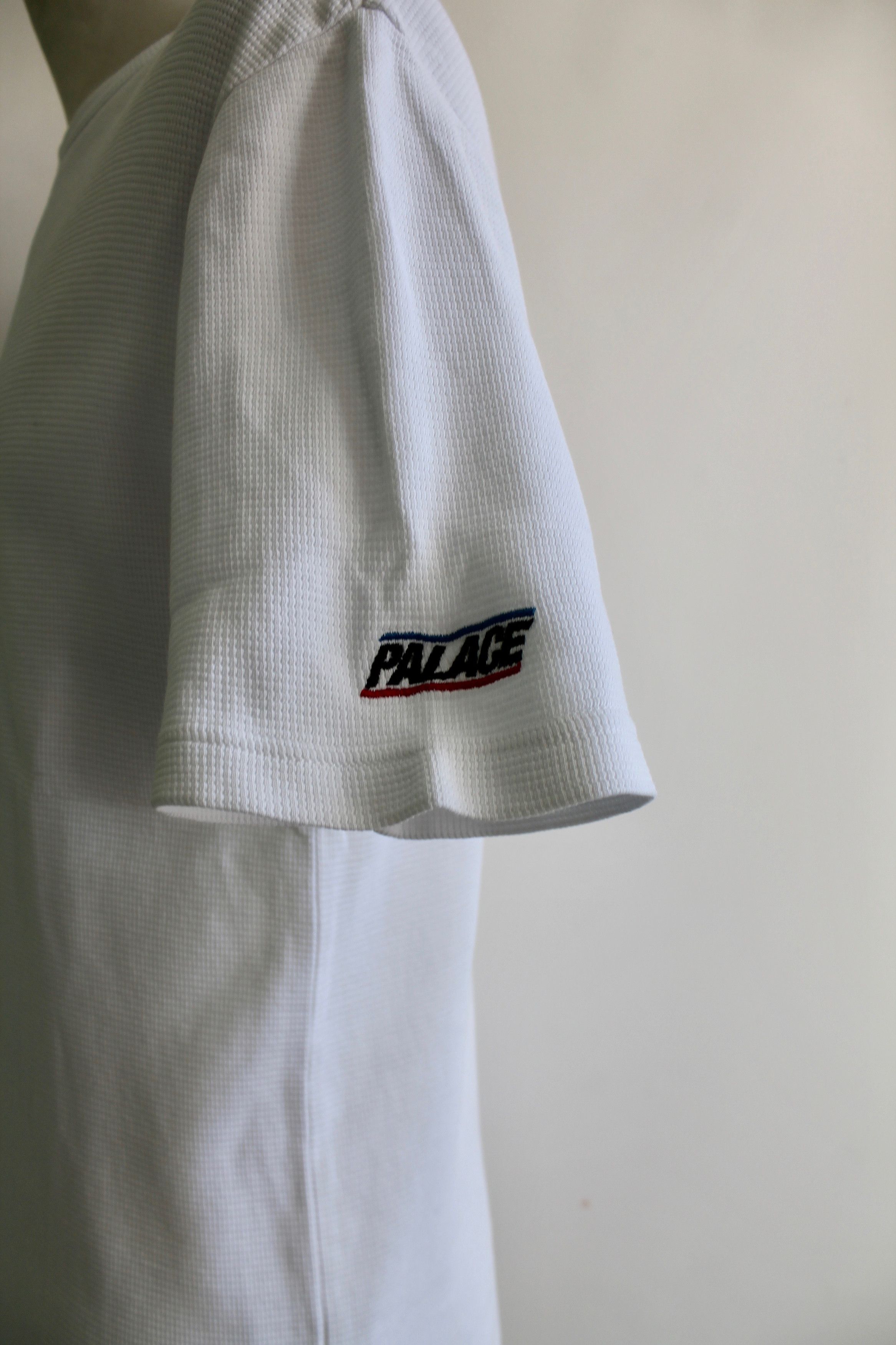 Palace PALACE Basically A WAFFLE T-Shirt White Skateboards Size US S / EU 44-46 / 1 - 9 Thumbnail