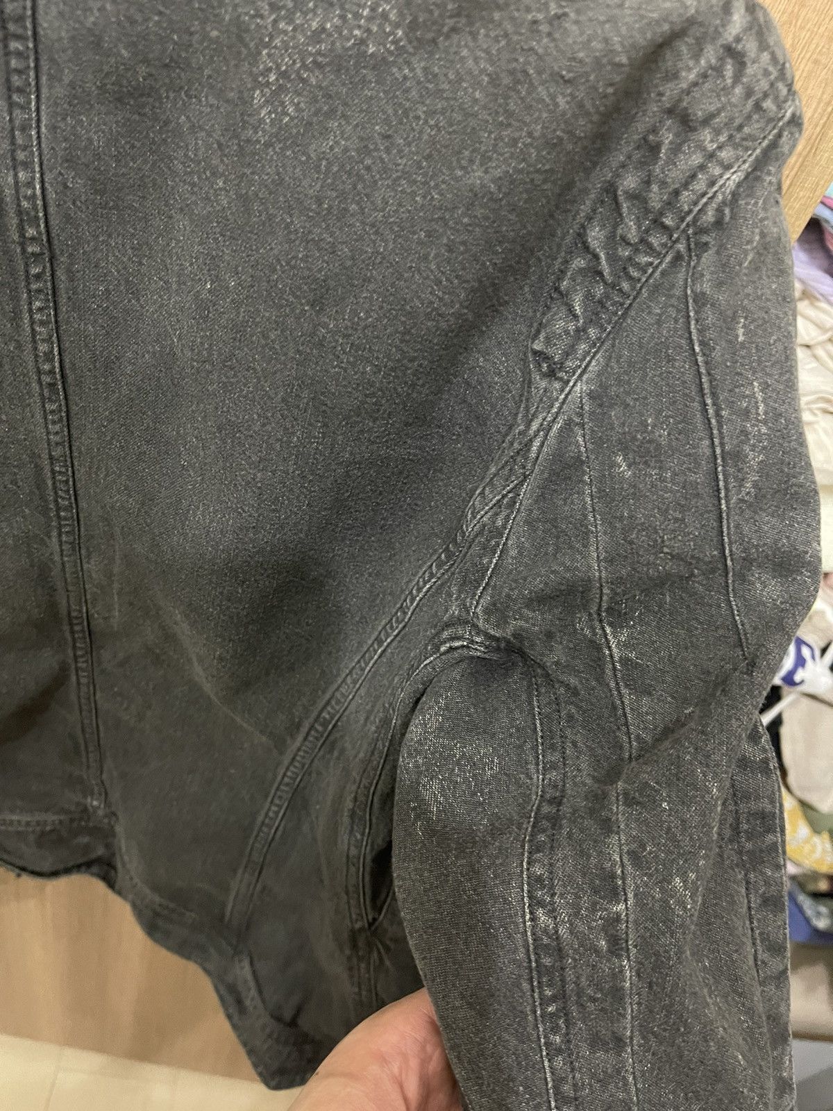 Julius Julius 7 FW12 grey denim biker jacket sz 2 Size US S / EU 44-46 / 1 - 5 Thumbnail