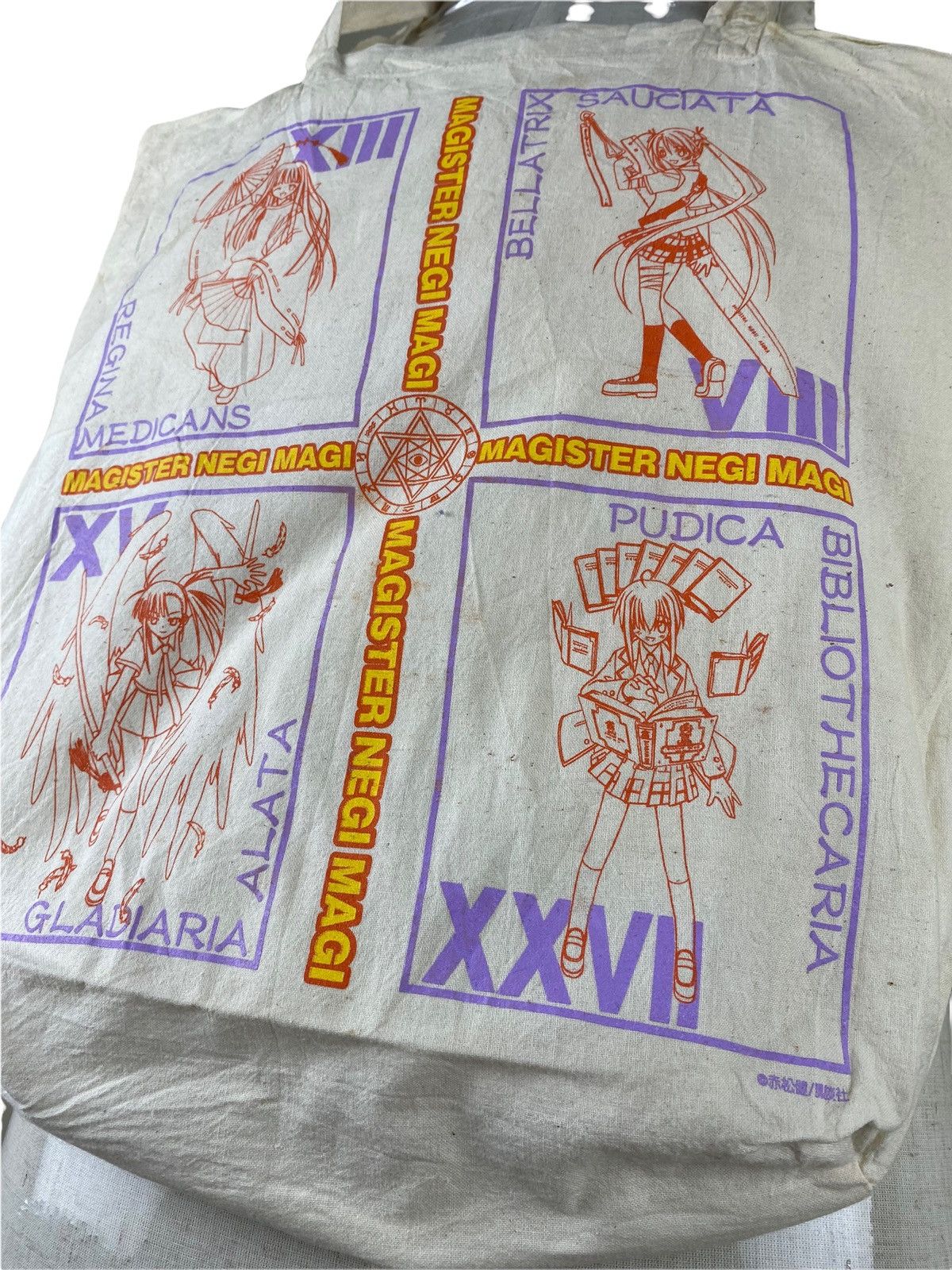 Anime × Japanese Brand Vintage Magister Negi Magi Tote Bag Size ONE SIZE - 2 Thumbnail