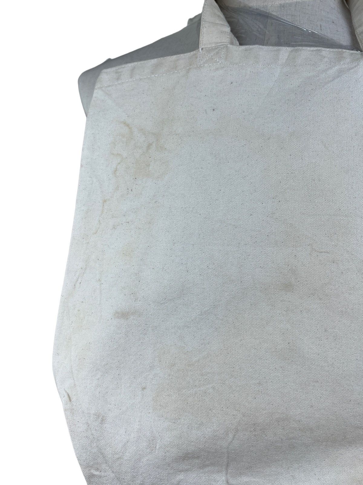 Vintage Vintage Smiley Canvas Tote Bag Size ONE SIZE - 4 Thumbnail