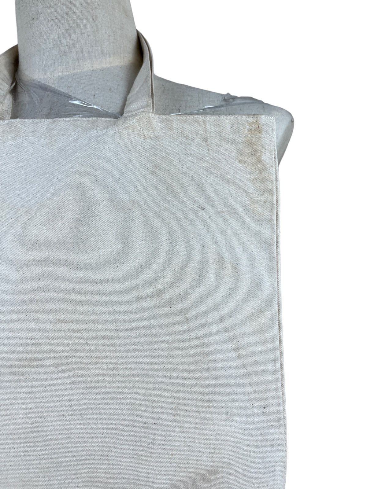 Vintage Vintage Smiley Canvas Tote Bag Size ONE SIZE - 5 Thumbnail