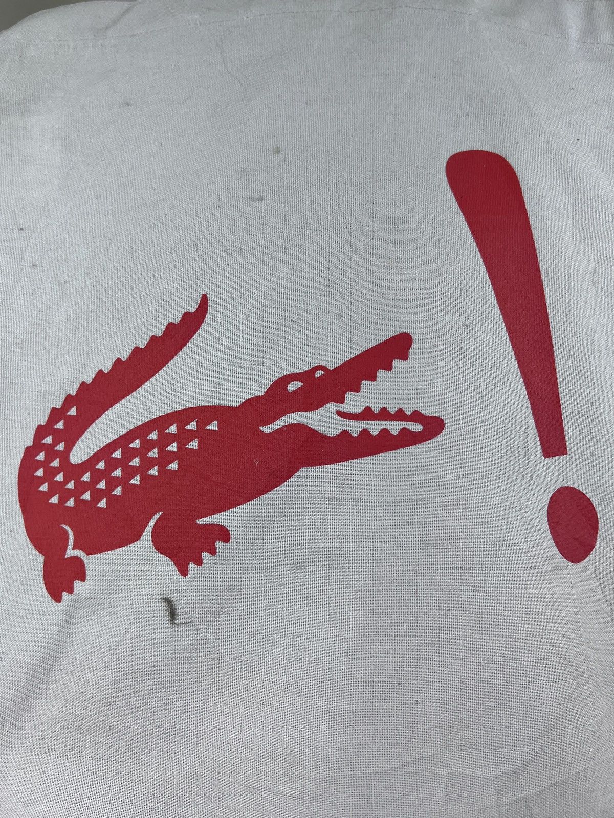 Lacoste Lacoste Live Spell Out Canvas Totebag Size ONE SIZE - 3 Thumbnail