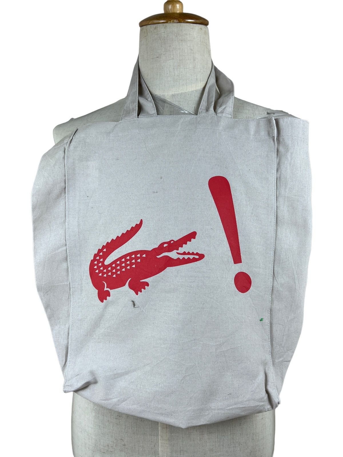 Lacoste Lacoste Live Spell Out Canvas Totebag Size ONE SIZE - 2 Thumbnail