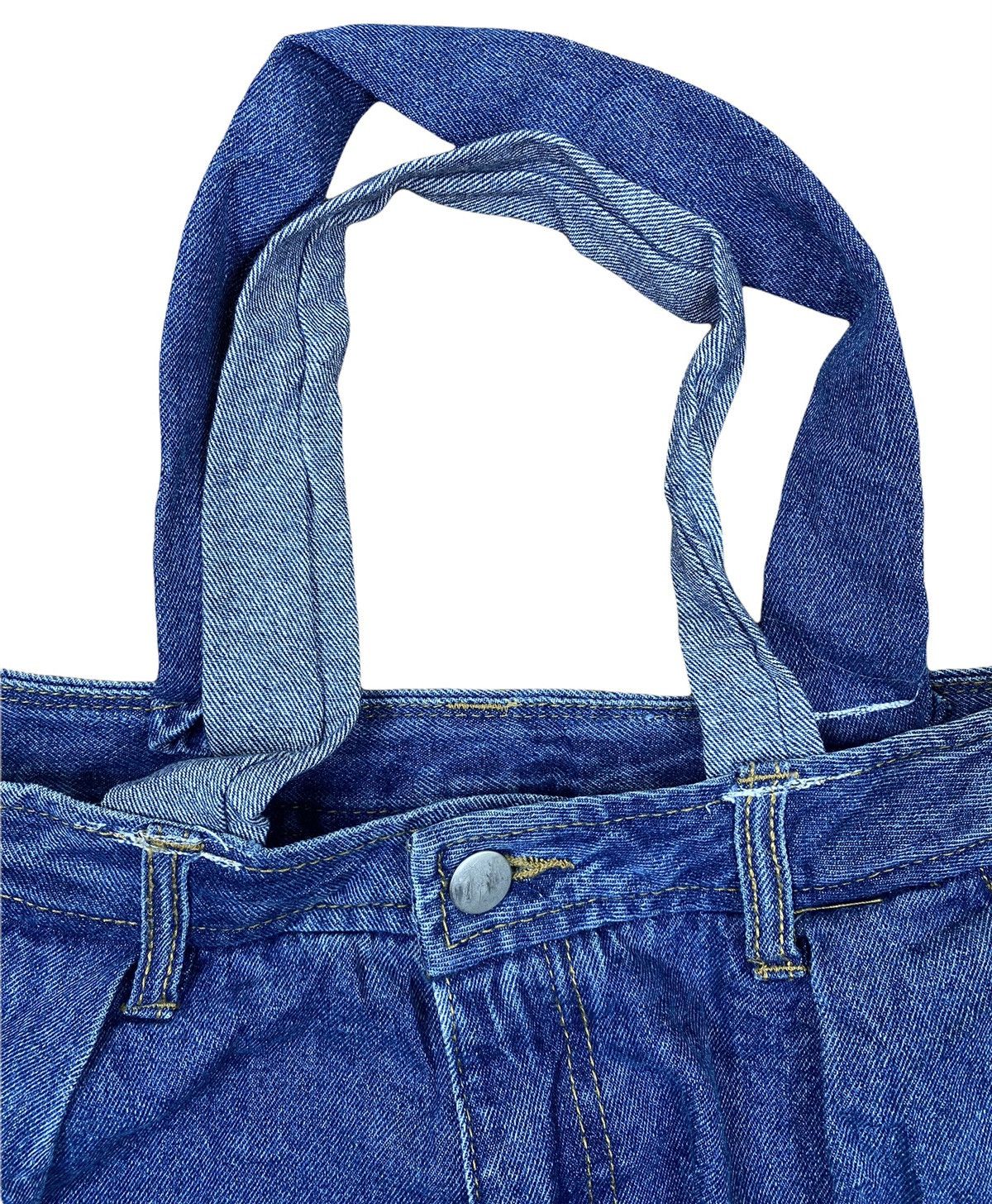 Japanese Brand Denim Jeans Tote Bag Custom Size ONE SIZE - 5 Thumbnail