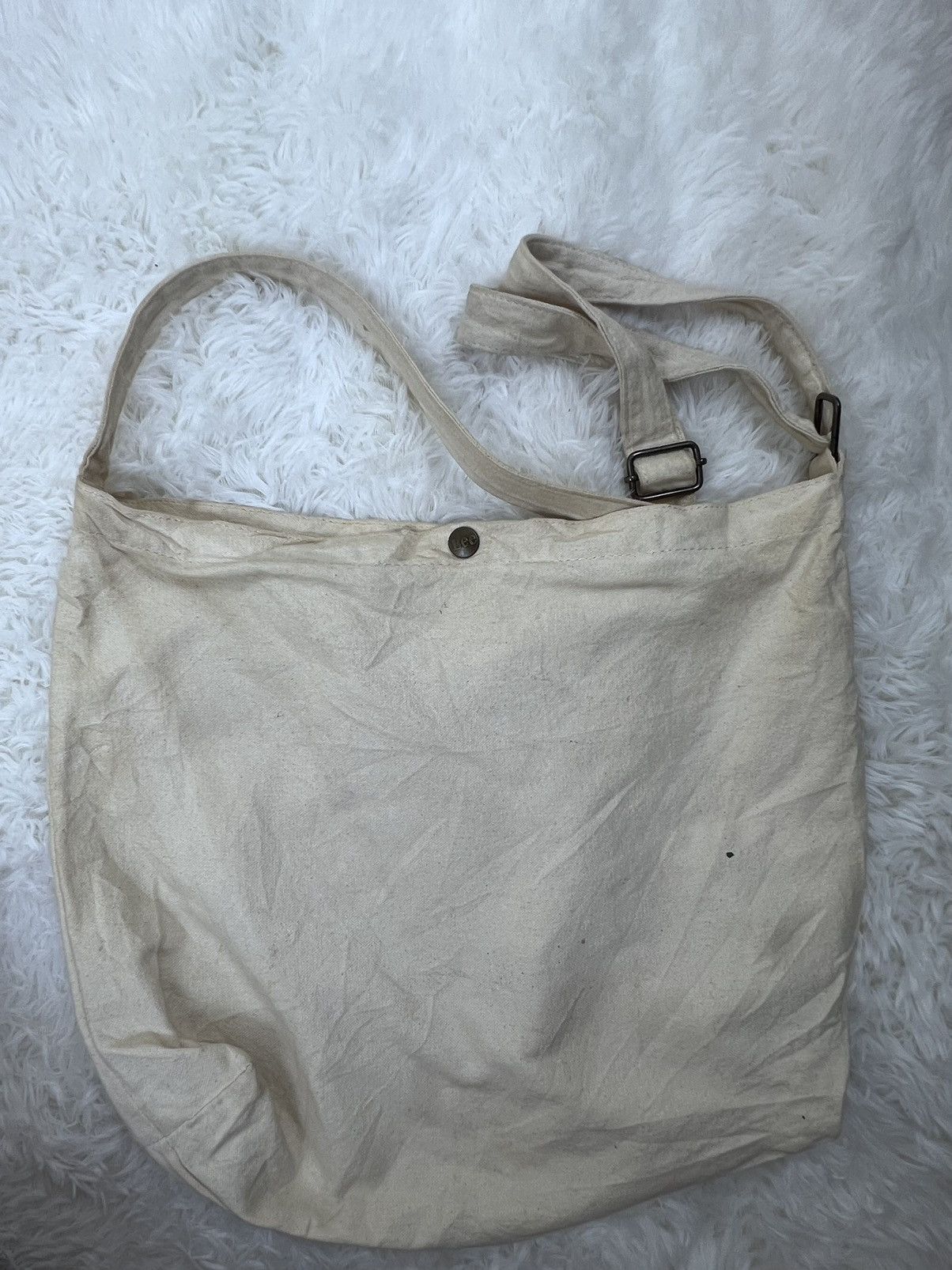 Lee Vintage LEE Big Logo Canvas Sling Bag Size ONE SIZE - 4 Thumbnail