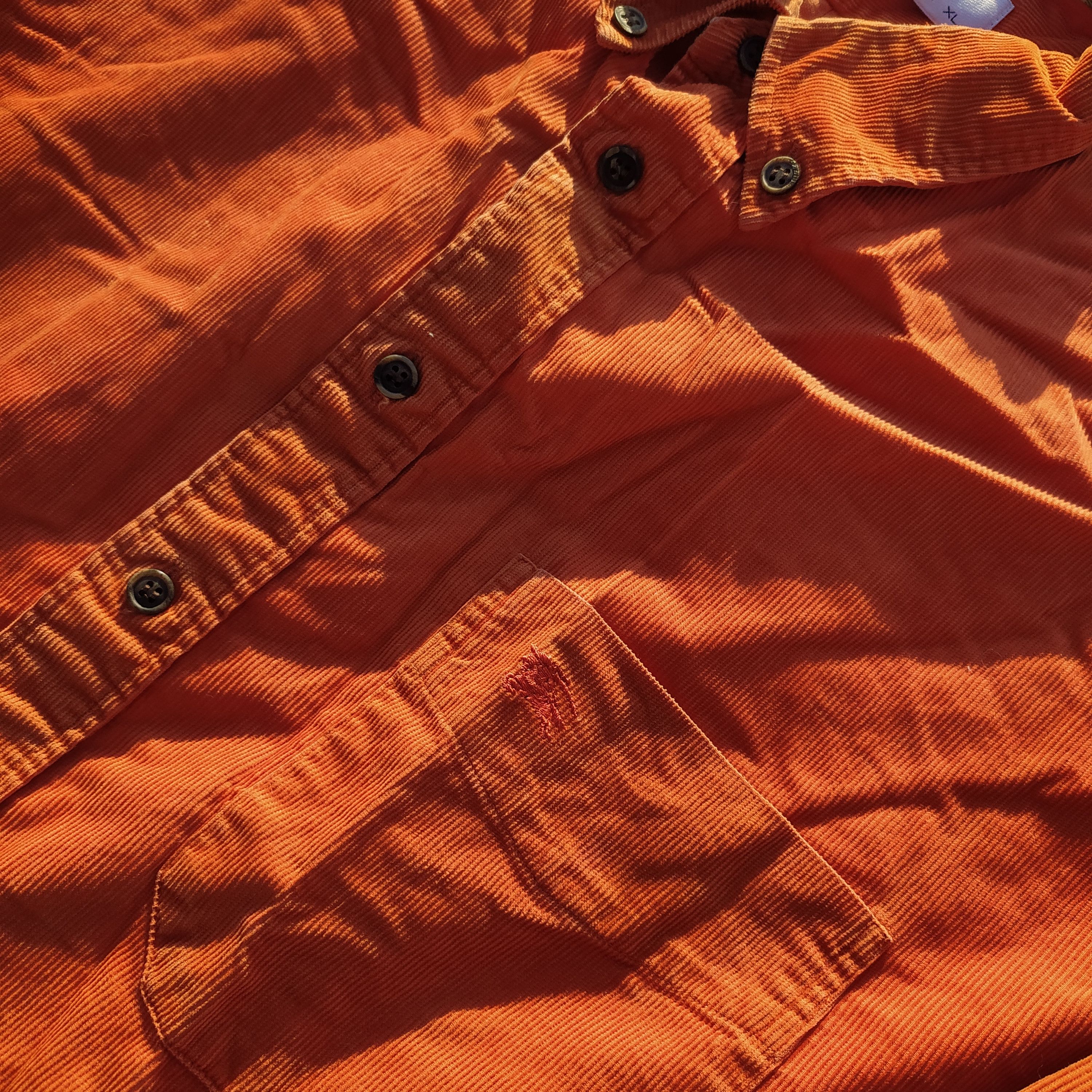 Burberry × Vintage Vintage Y2K Luxury Corduroy Burberry Nova check plated Shirt Size US XL / EU 56 / 4 - 6 Thumbnail