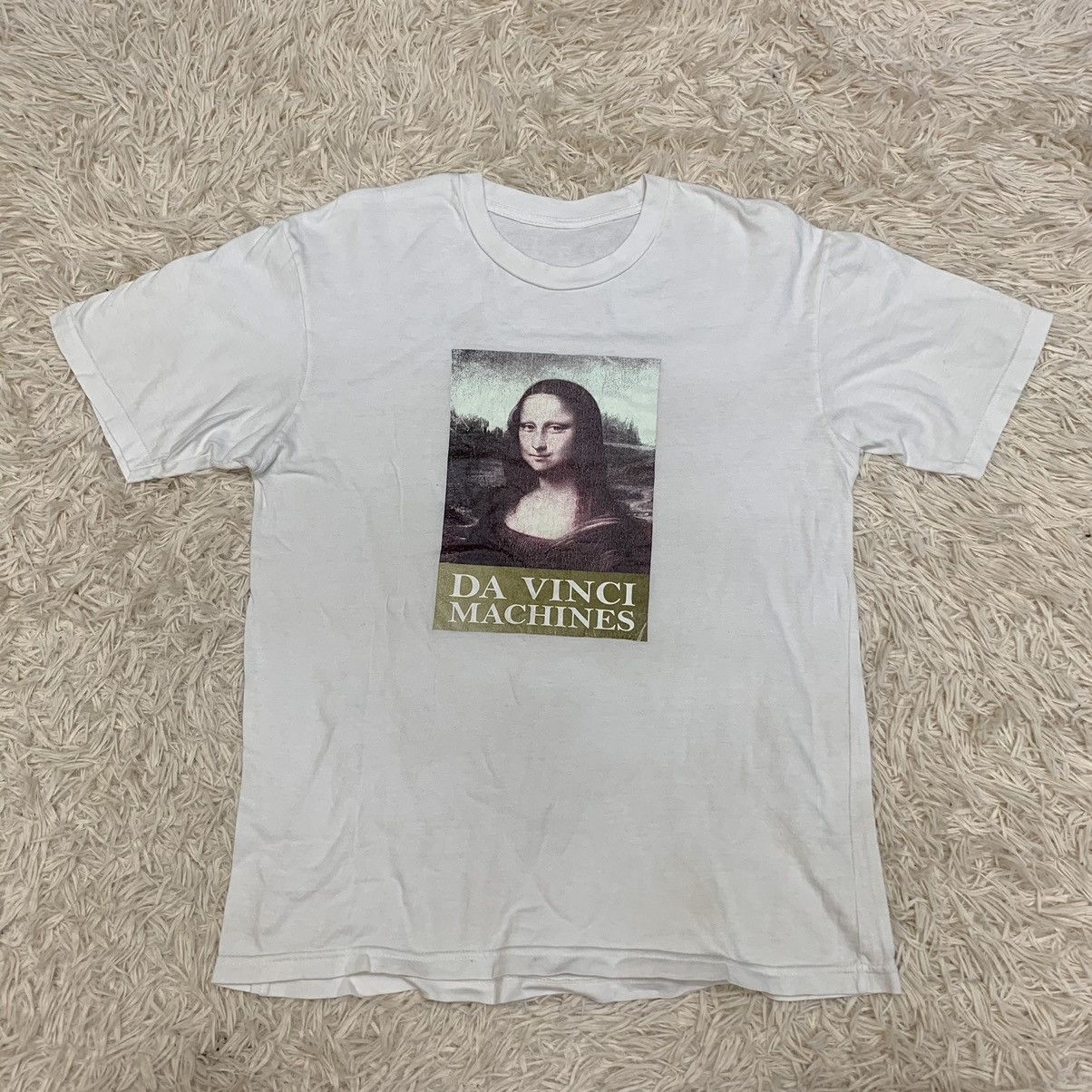 Leonardo Da Vinci potrait monalisa shirt vintage