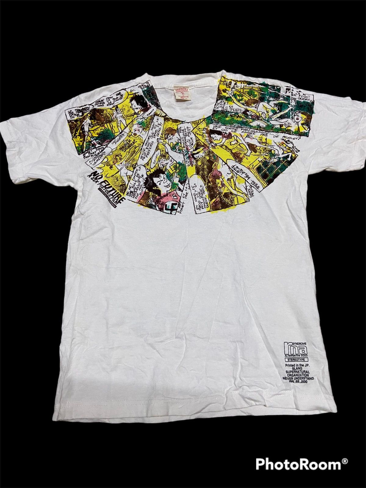 NUMBER (N)INE - SEX PISTOLS NO FUTURE × NUMBER(N)INE Tee Vintage True Vintage Sid Vicious Sex Pistols Shirt 1989
