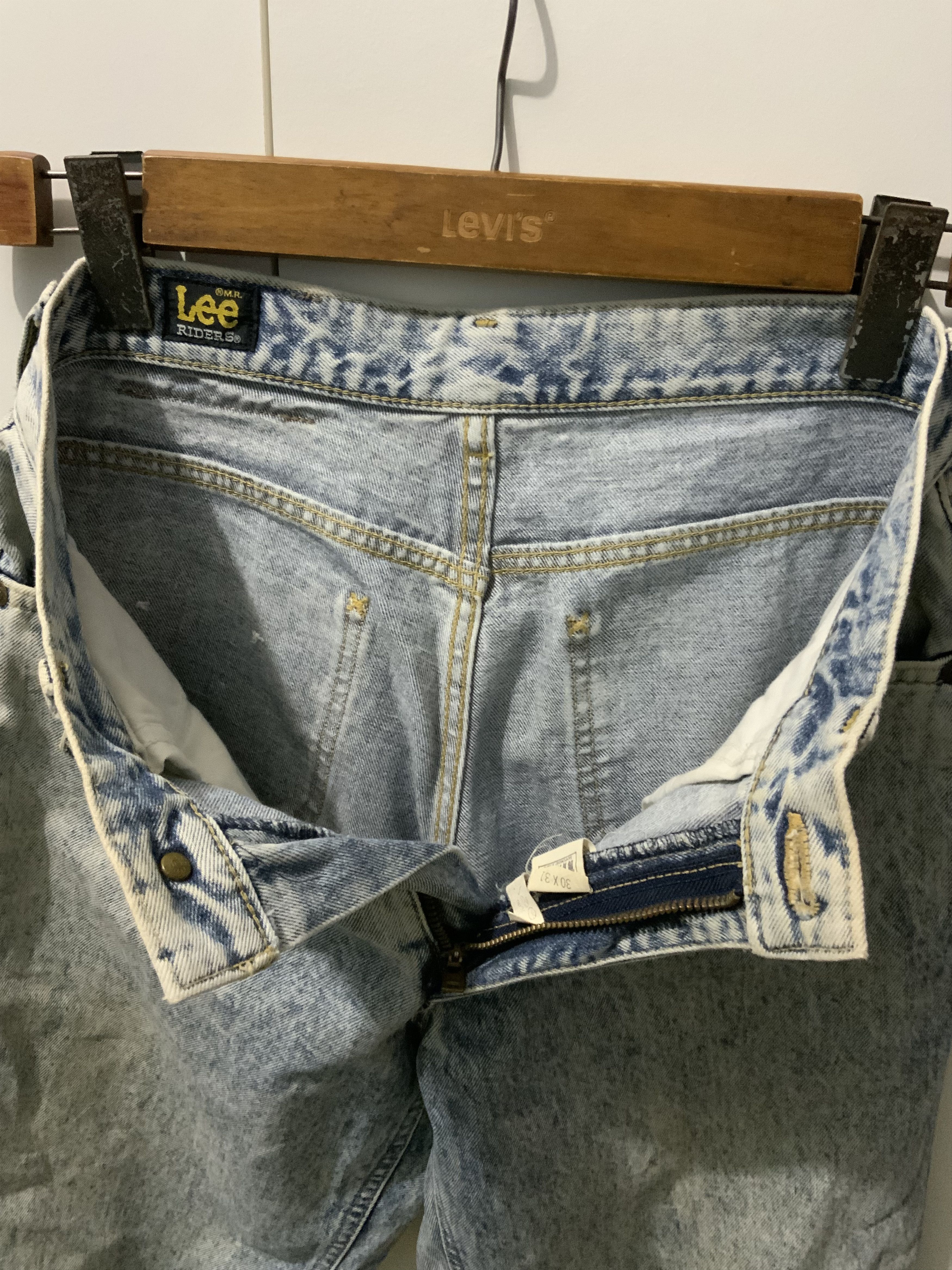 Lee Vintage 90s Lee Riders Japan Scovil Denim Size US 30 / EU 46 - 12 Thumbnail