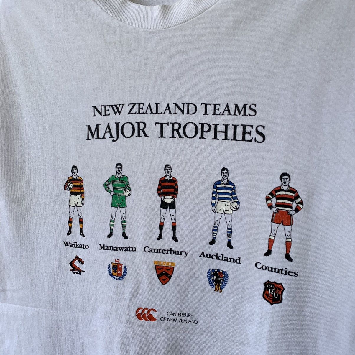 Canterbury of New Zealand CANTERBURY OF NEW ZEALAND t shirt.. new zealand rugby teams Size US L / EU 52-54 / 3 - 4 Thumbnail