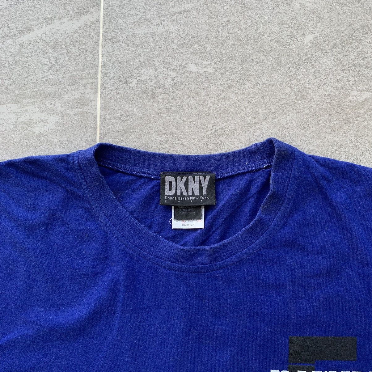 DKNY × Donna Karan vintage DONNA KARAN NEW YORK t shirt spell out logo.. Size US M / EU 48-50 / 2 - 6 Thumbnail