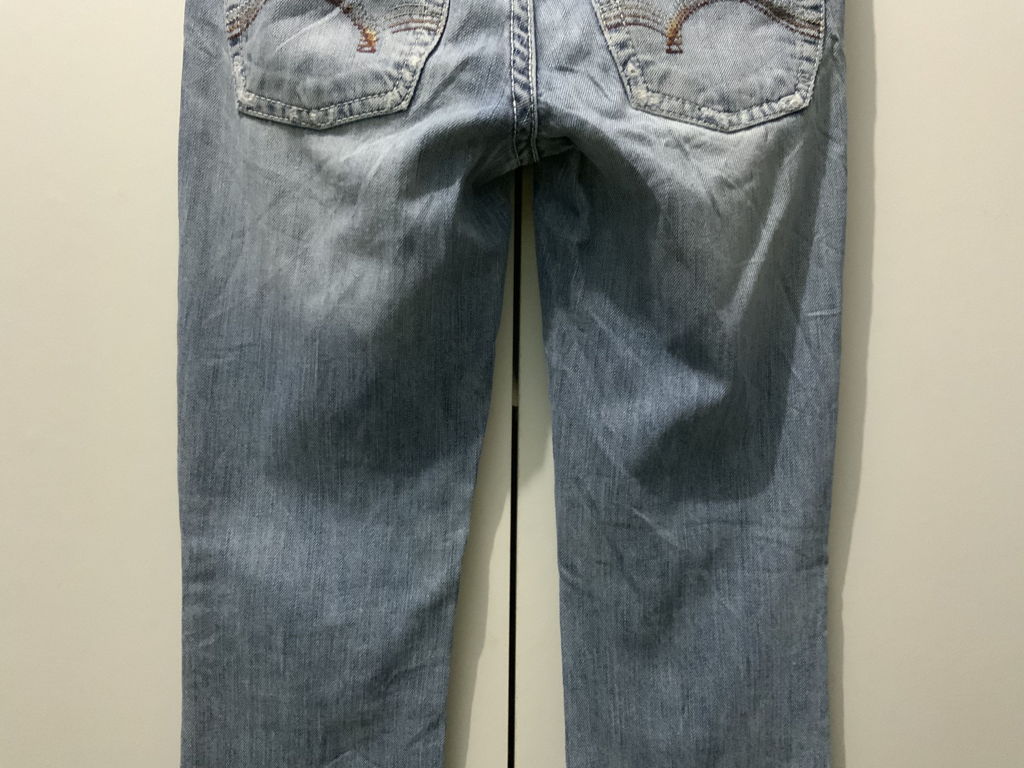 Jean Silver Jeans Bell Bottom Distressed Denim Size US 28 / EU 44 - 9 Thumbnail
