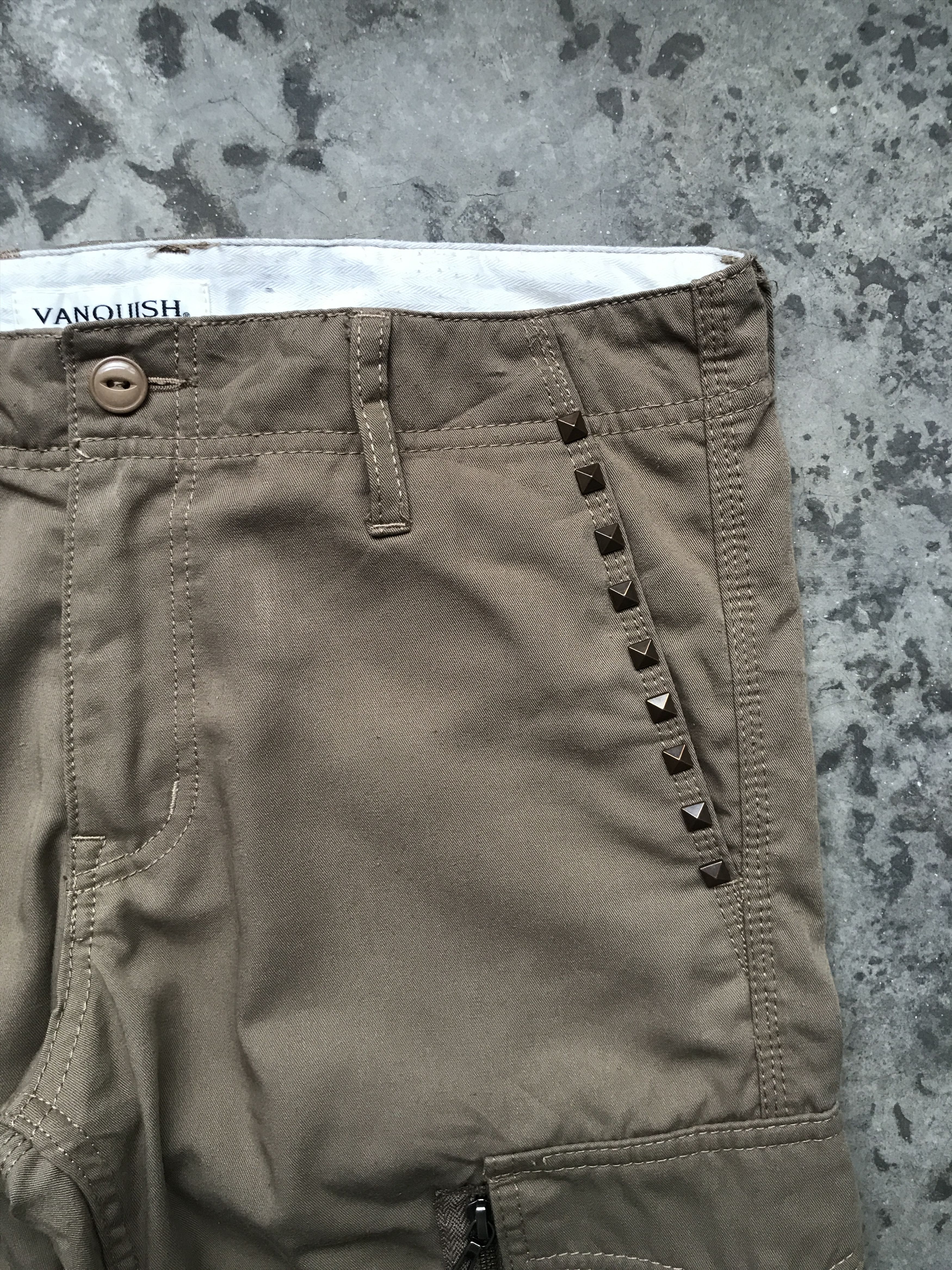 Japanese Brand × Seditionaries × Vanquish CP66 VANQUISH Japan Twin Zipper Cargo Pant Size US 33 - 7 Thumbnail