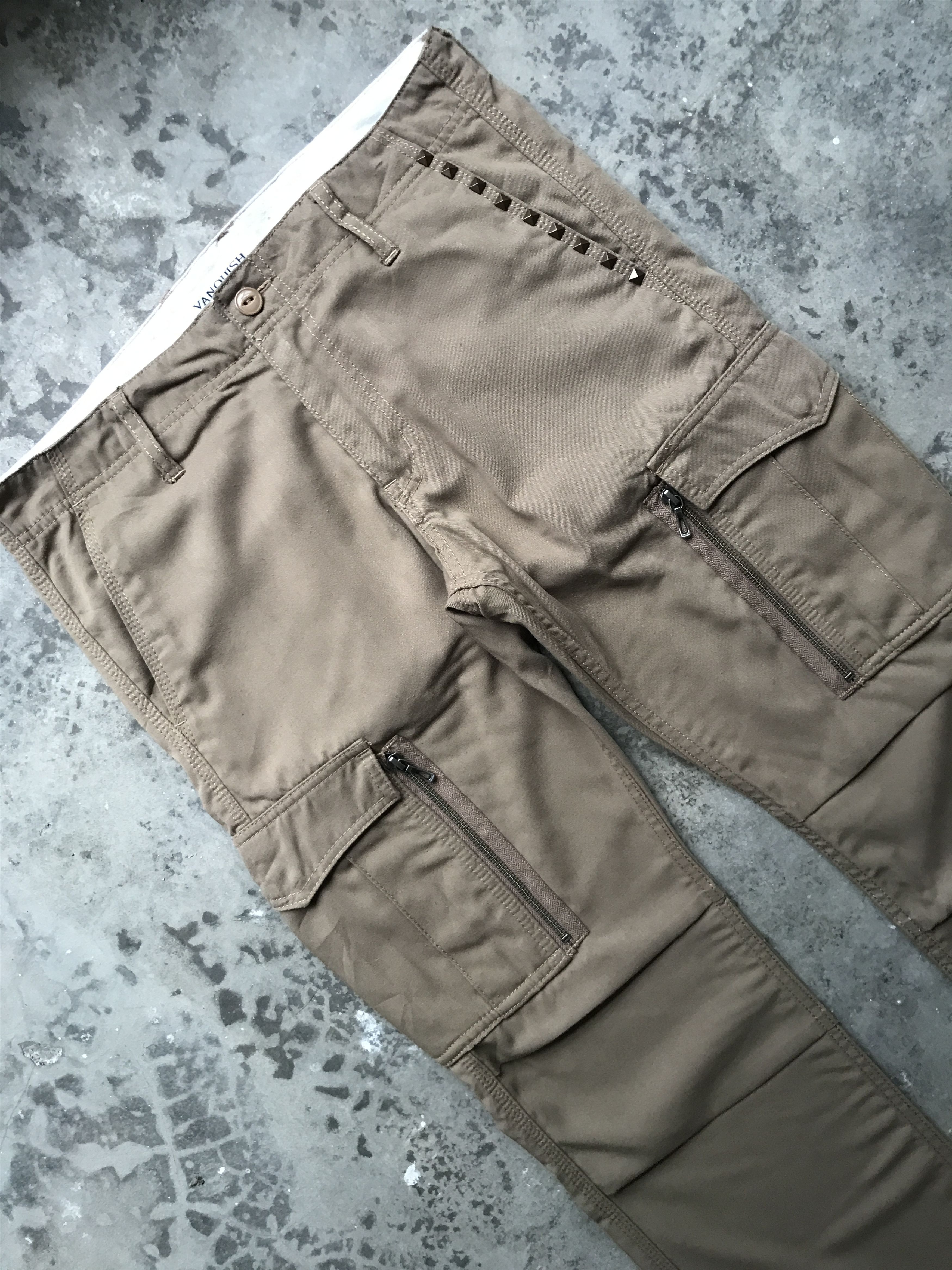 Japanese Brand × Seditionaries × Vanquish CP66 VANQUISH Japan Twin Zipper Cargo Pant Size US 33 - 4 Thumbnail