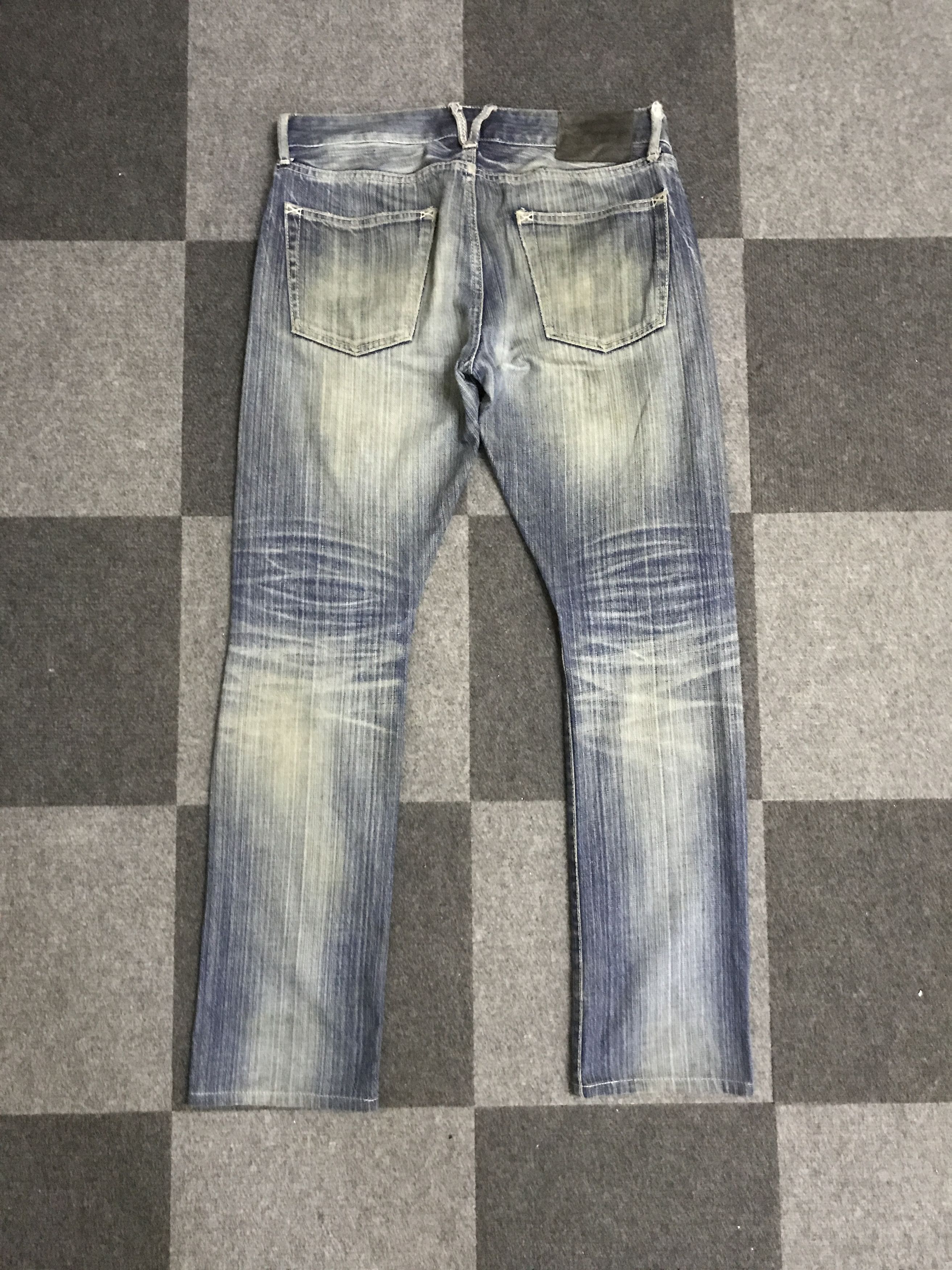 Japanese Brand D151 VANQUISH TOKYO Biker Jeans Size US 33 - 10 Thumbnail