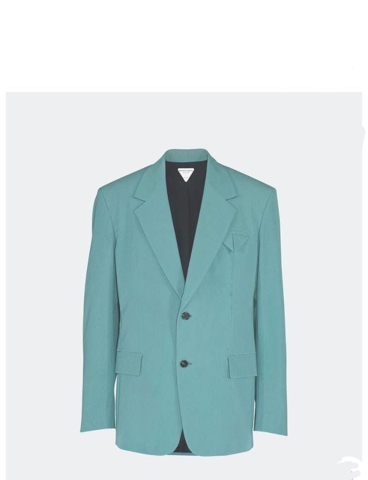 Bottega Veneta o1loc1c0323 Blazer in Aqua Blue Size US M / EU 48-50 / 2 - 1 Preview