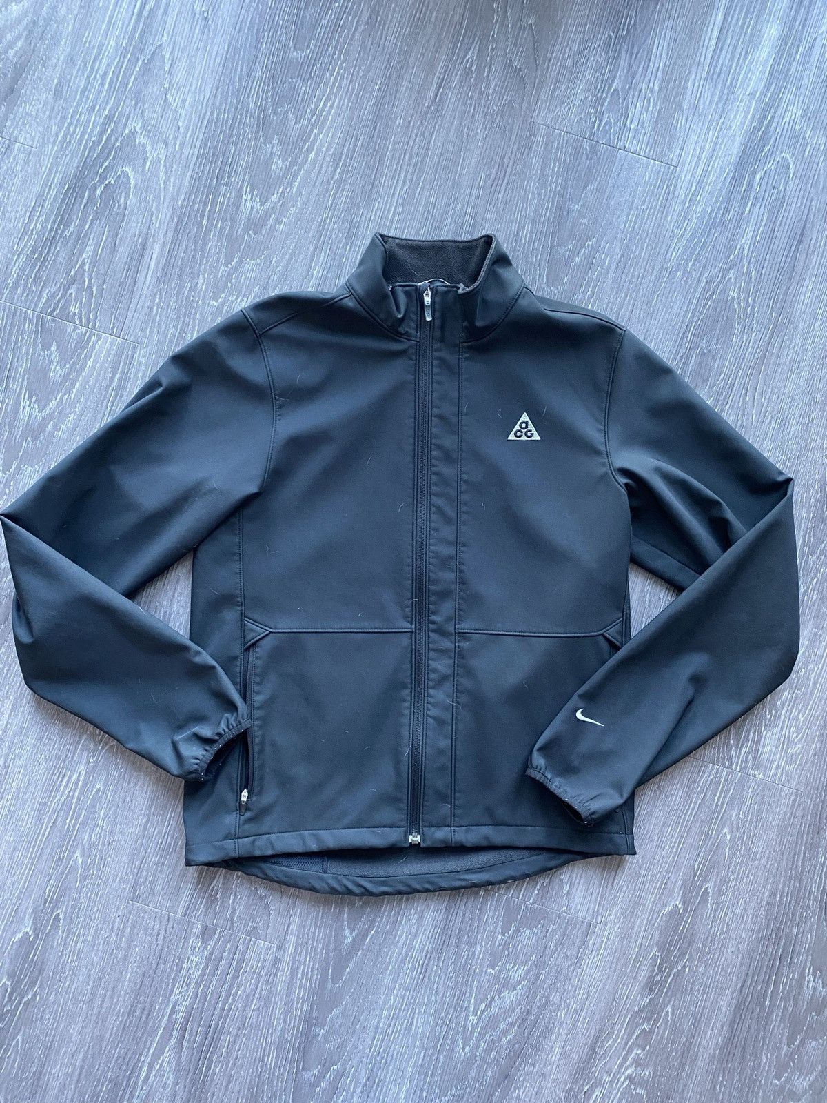 Nike Nike ACG Black Zip Up Jacket Size US M / EU 48-50 / 2 - 2 Thumbnail