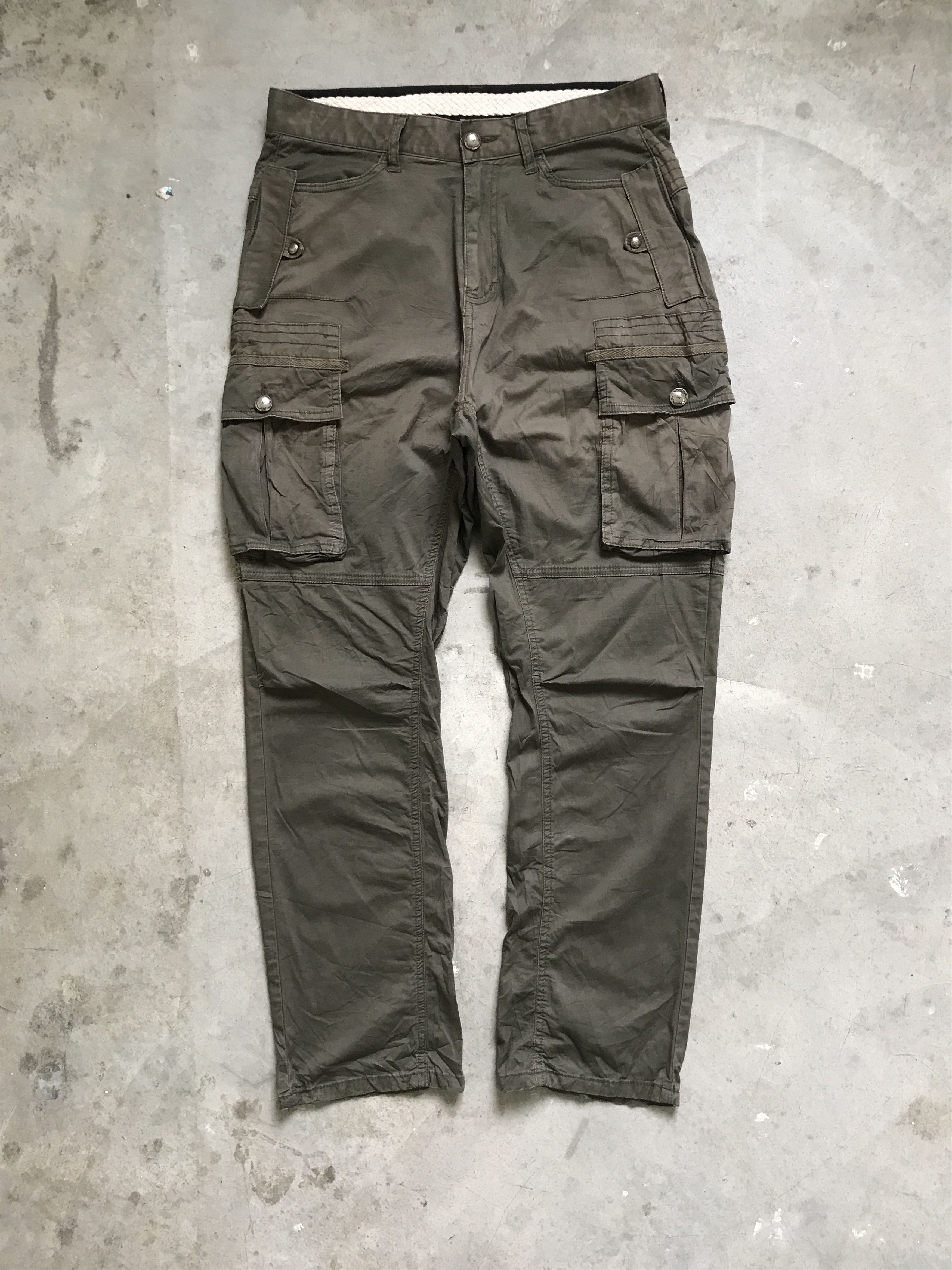 Japanese Brand CP95 PPFM Streetwear 8 Pockets Cargo Pant Size US 31 - 3 Thumbnail